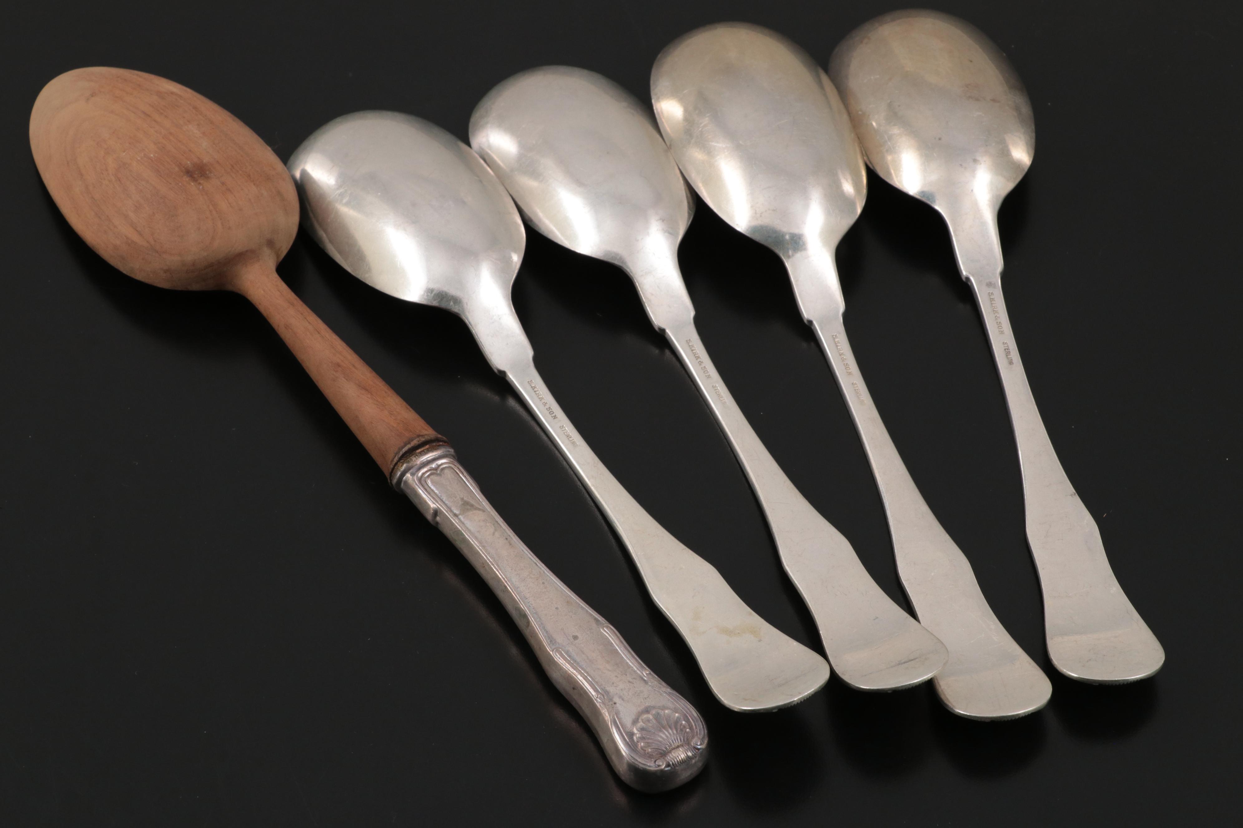 S. Kirk & Son "King" Sterling Silver Flatware and Serving Utensils