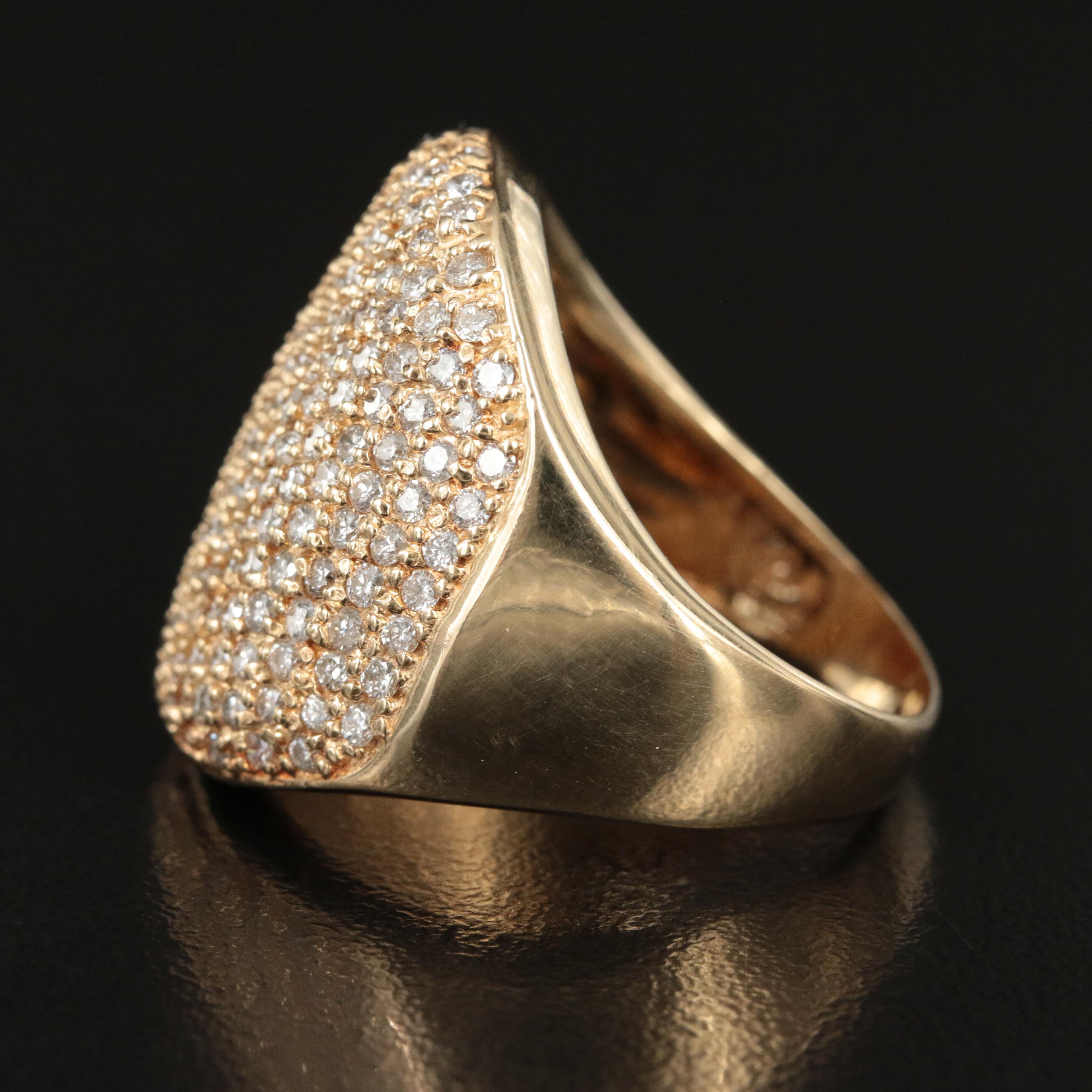 Sonia B Designs 14K 2.80 CTW Diamond Pavé Ring | EBTH