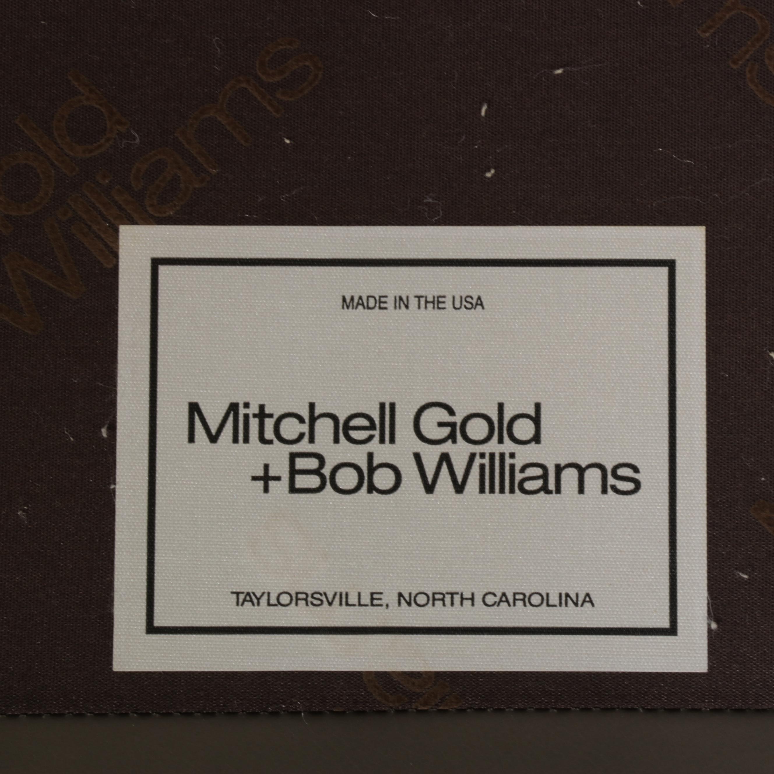 Mitchell Gold + Bob Williams Leather Upholstered Sofa