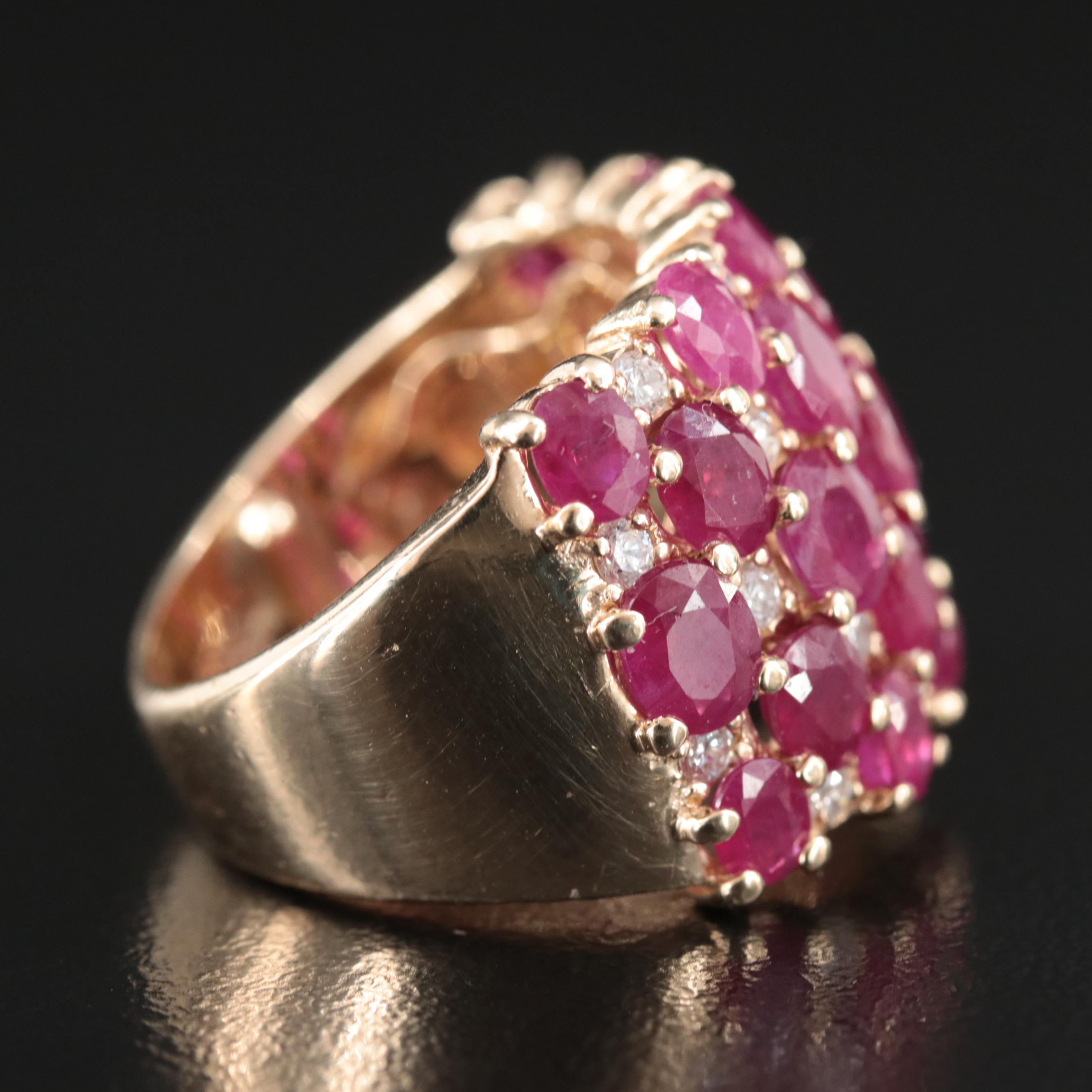 EFFY 14K Ruby and Diamond Ring
