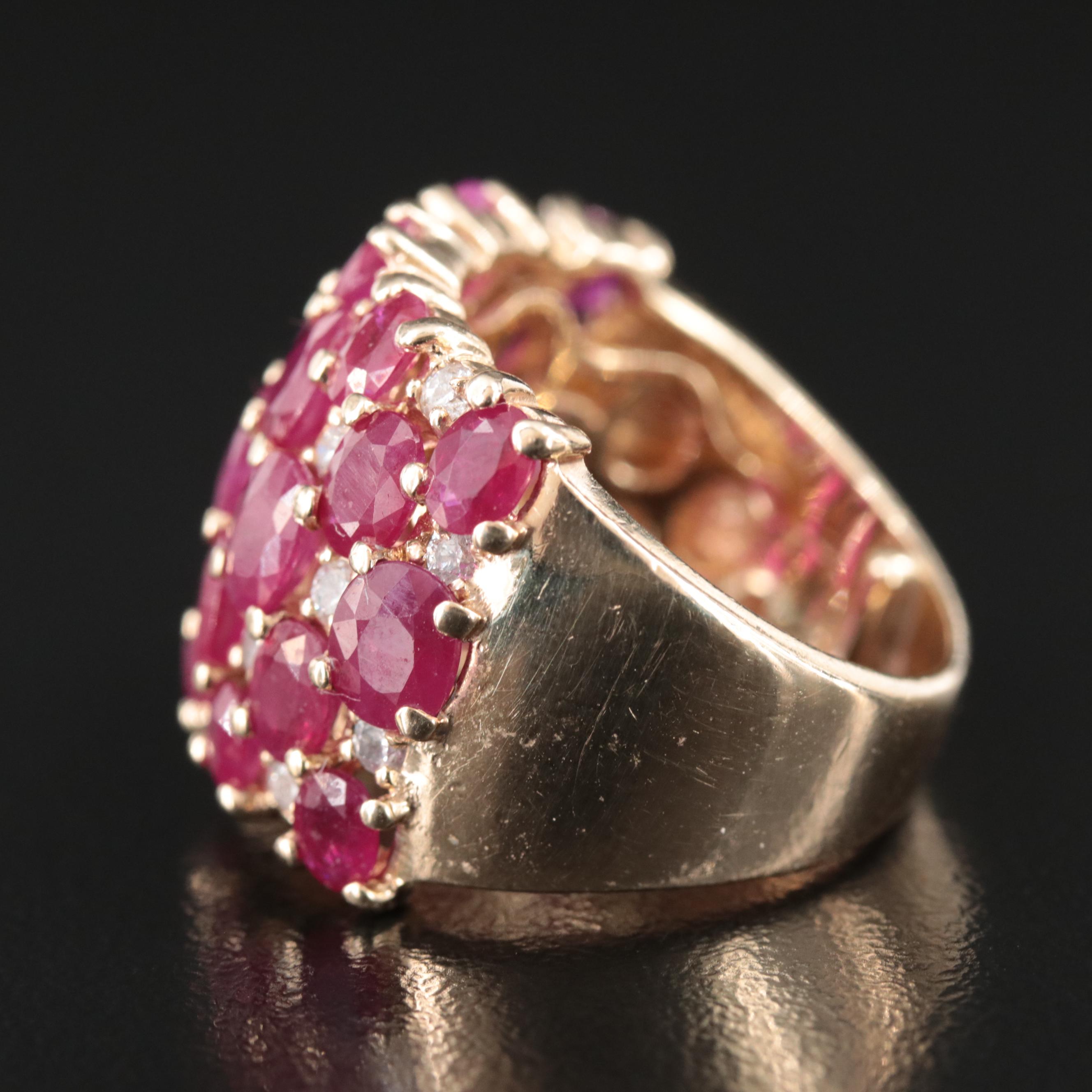 EFFY 14K Ruby and Diamond Ring