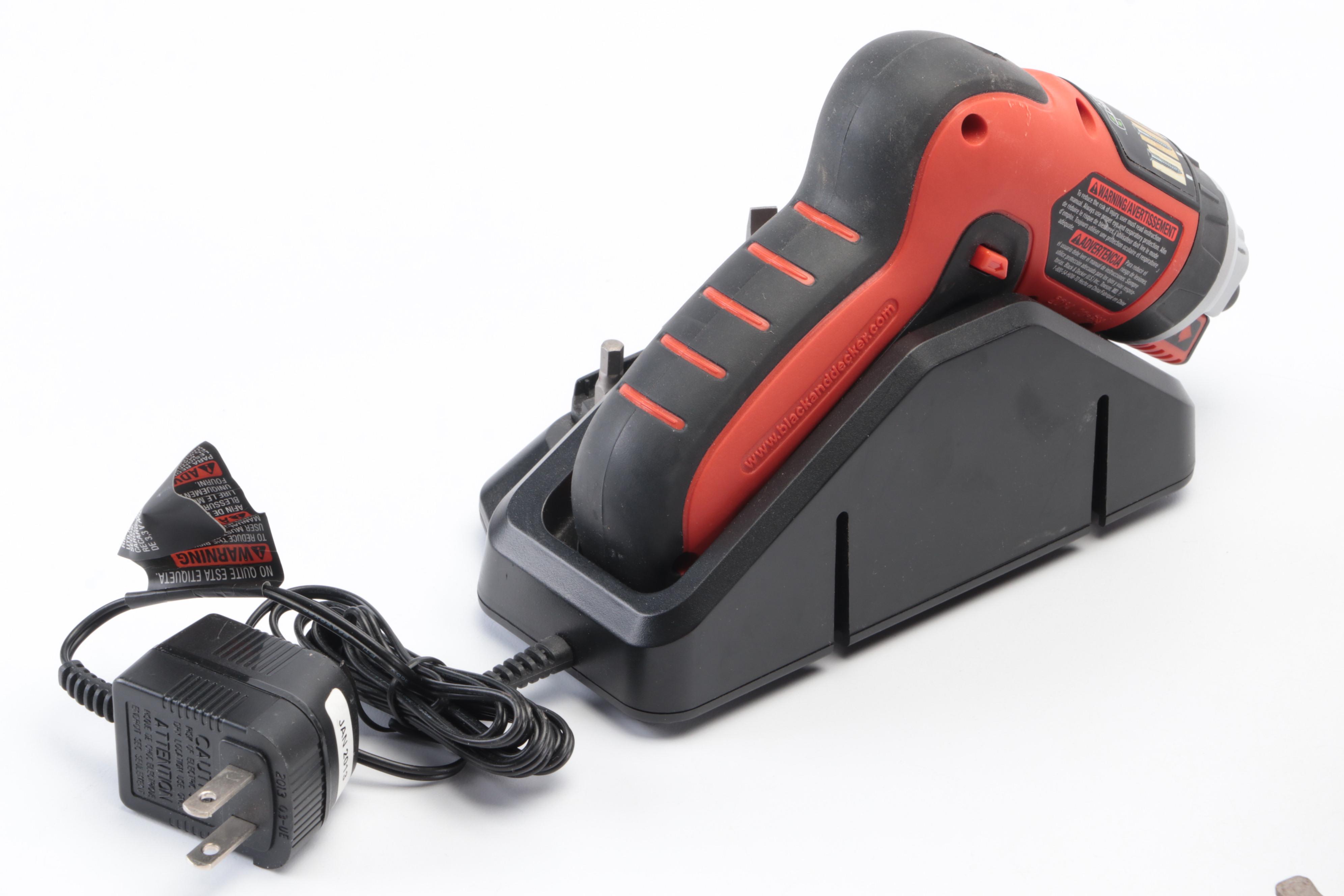 Black+Decker Hedge Trimmer, Cordless Drill, and Smart Driver