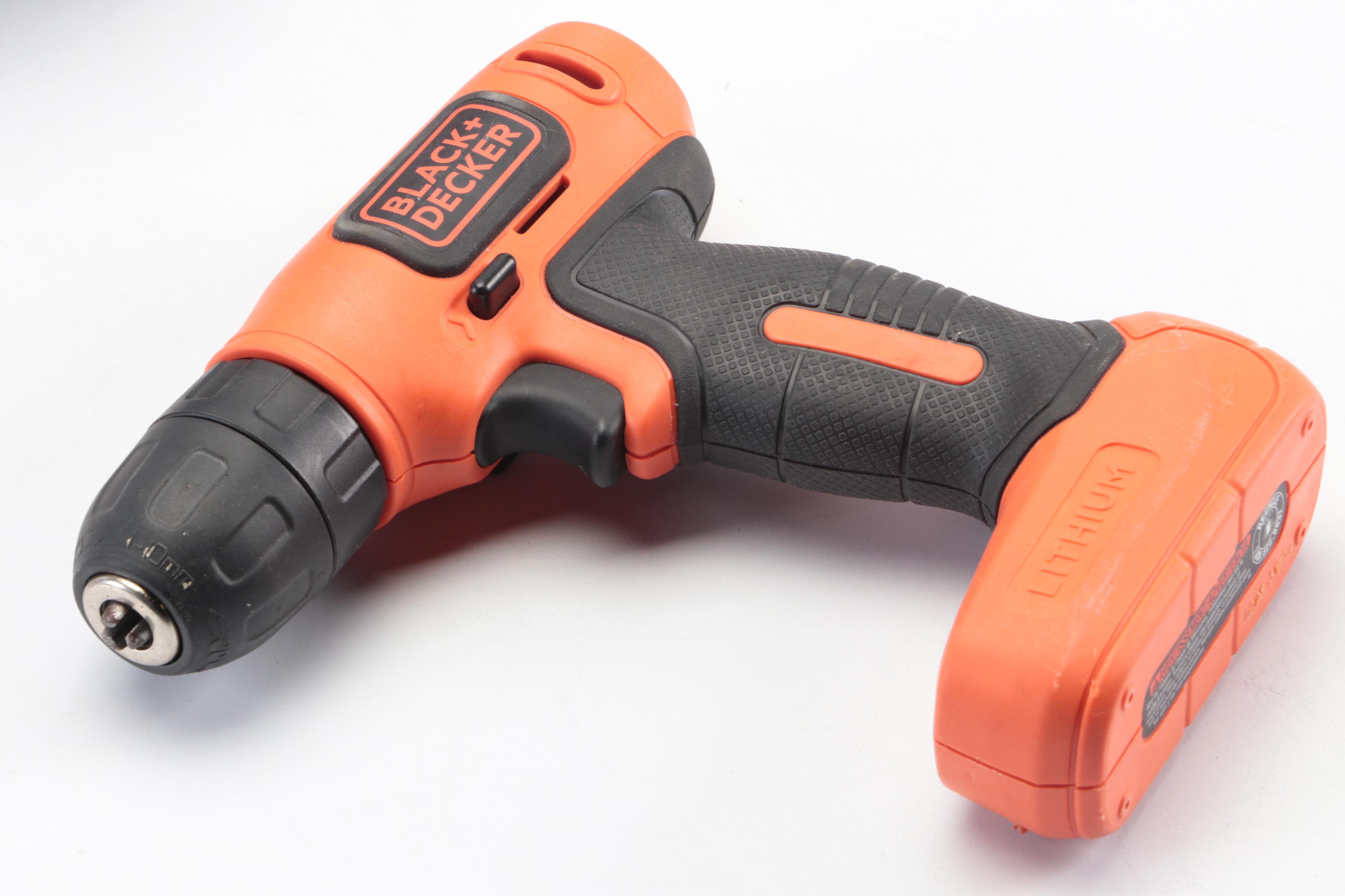 Black+Decker Hedge Trimmer, Cordless Drill, and Smart Driver