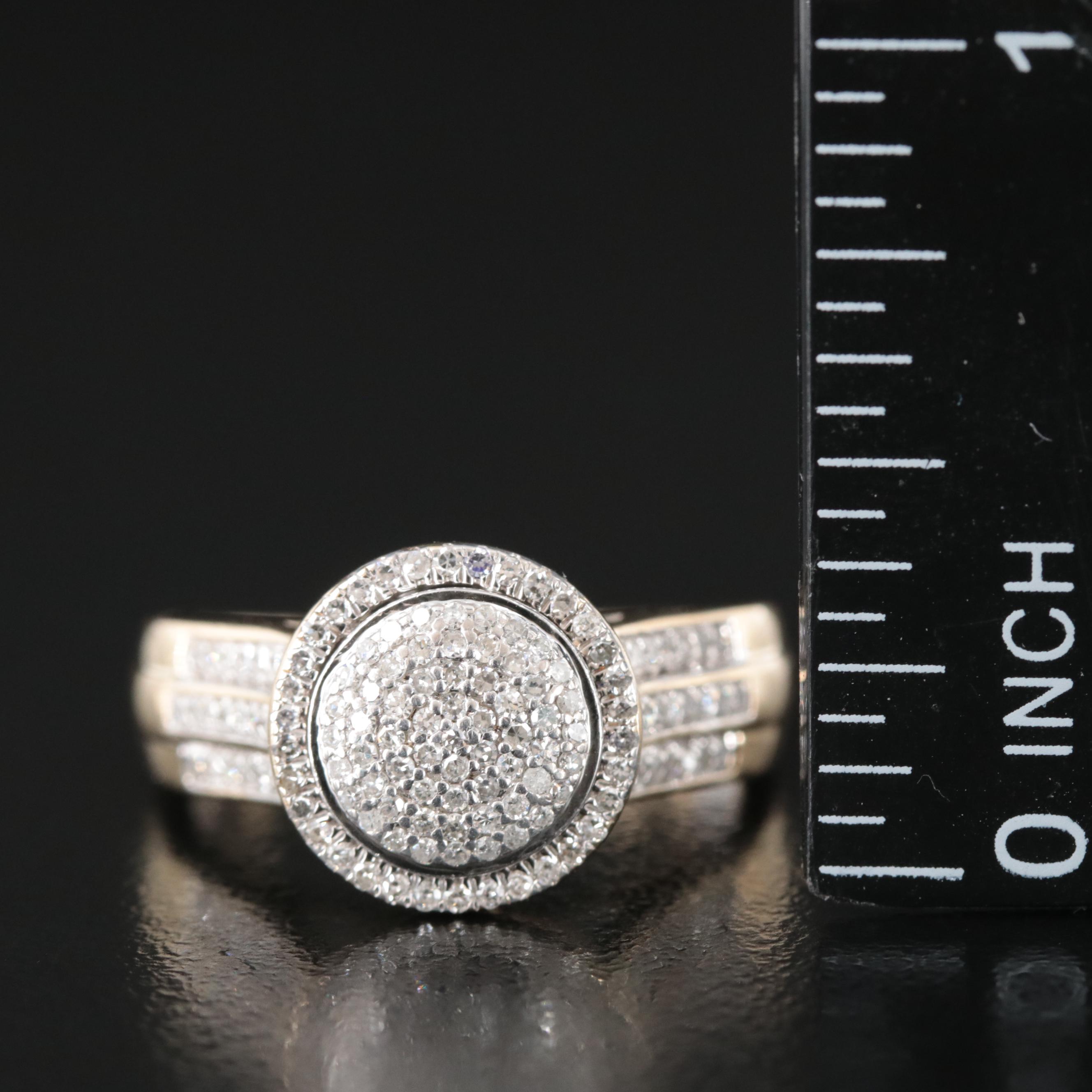 10K 0.48 CTW Diamond Ring