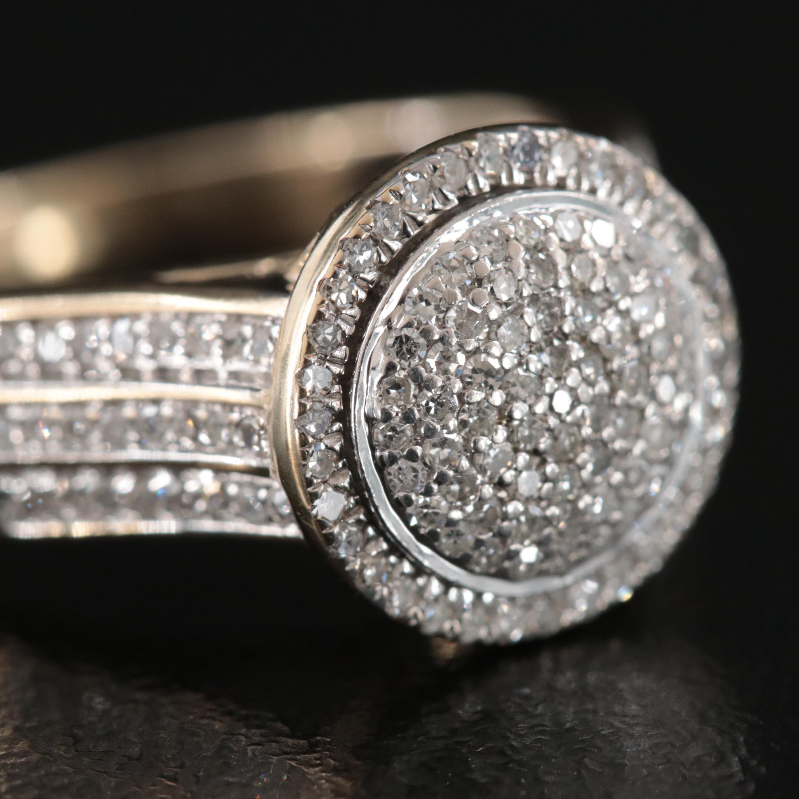 10K 0.48 CTW Diamond Ring