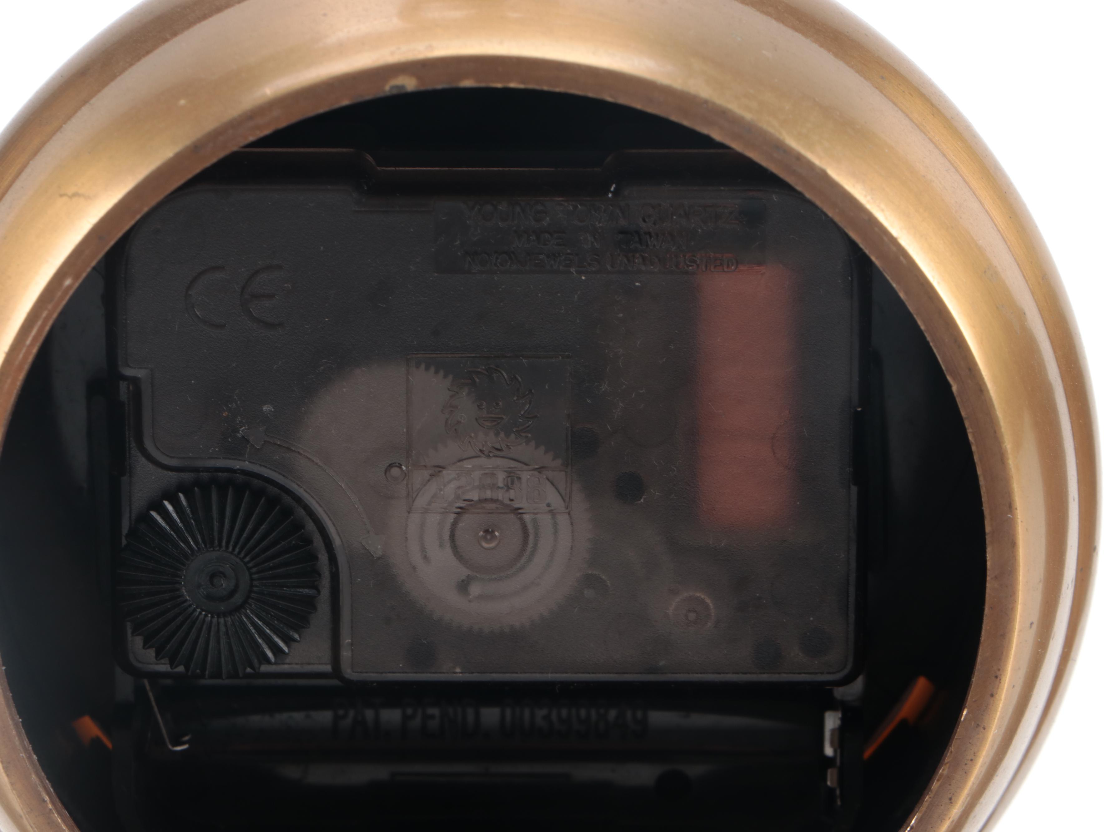 Howard Miller Desk Clock with Other Office Accessories