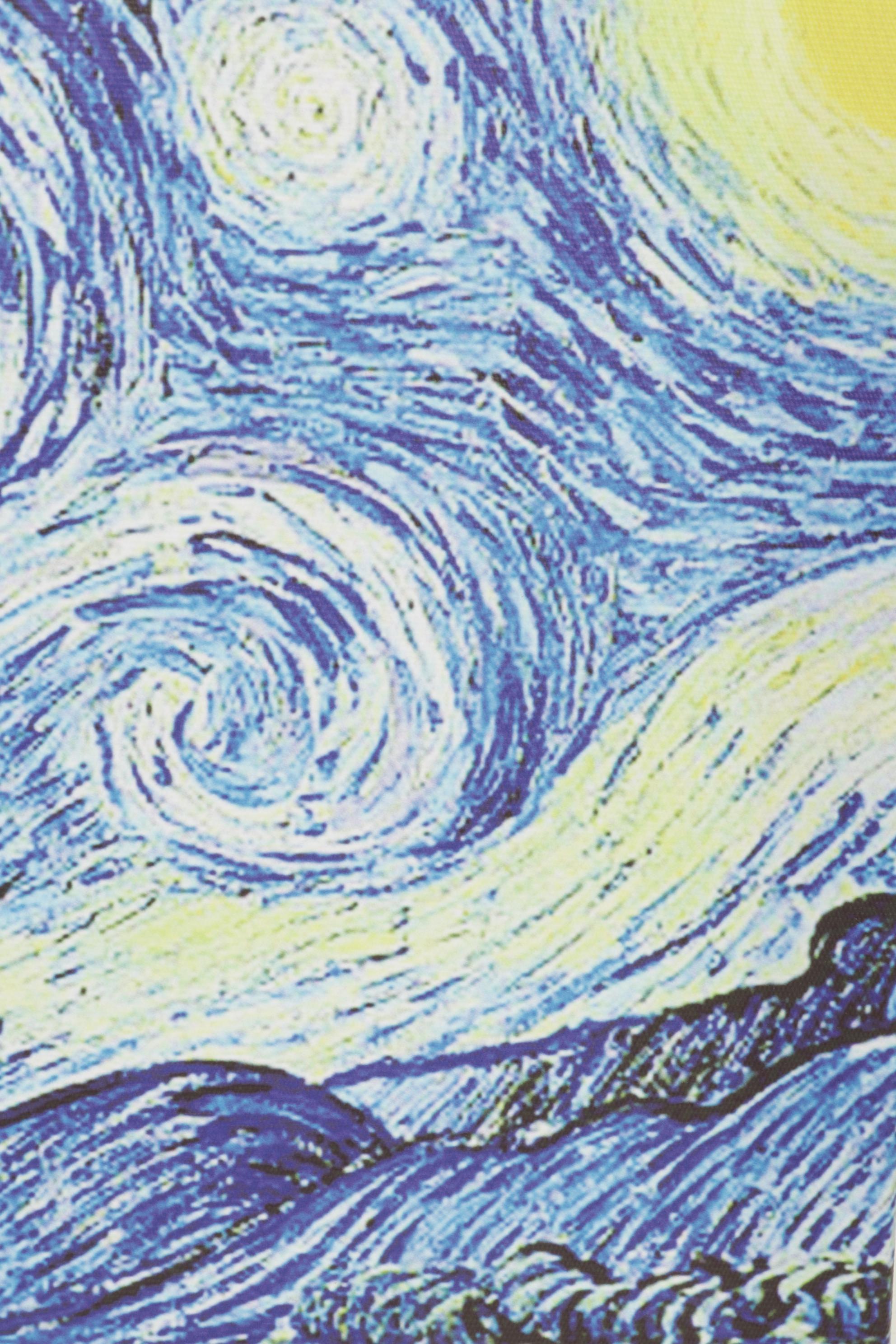 Death NYC Pop Art Giclée of Charlie Brown, Snoopy and Starry Night