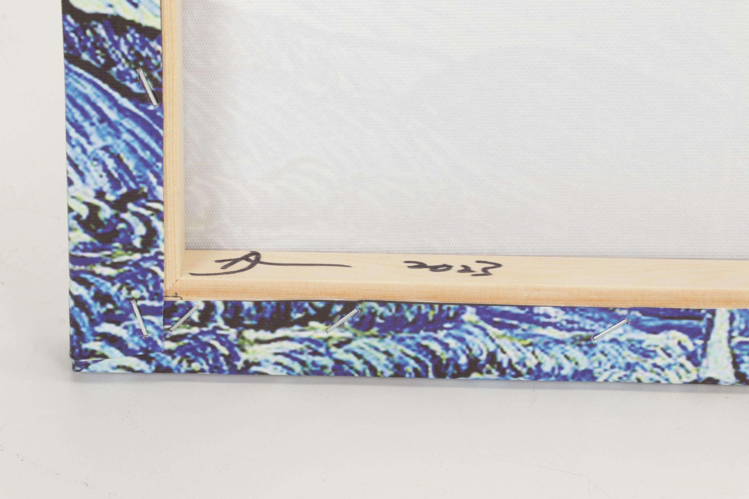 Death NYC Pop Art Giclée of Charlie Brown, Snoopy and Starry Night