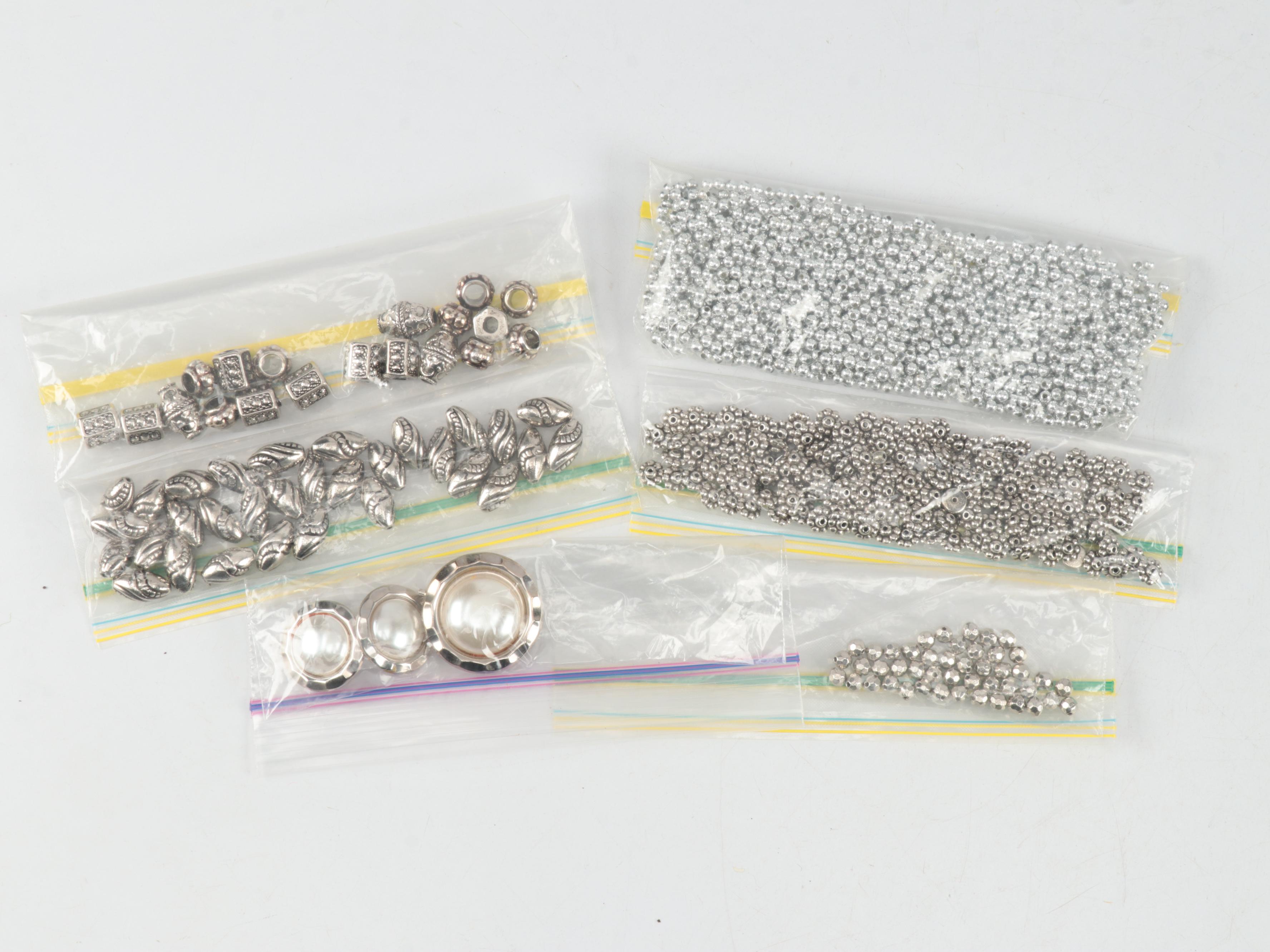 Jewelry Findings, Assorted Beads, and Mored Jewelry Making Supplies
