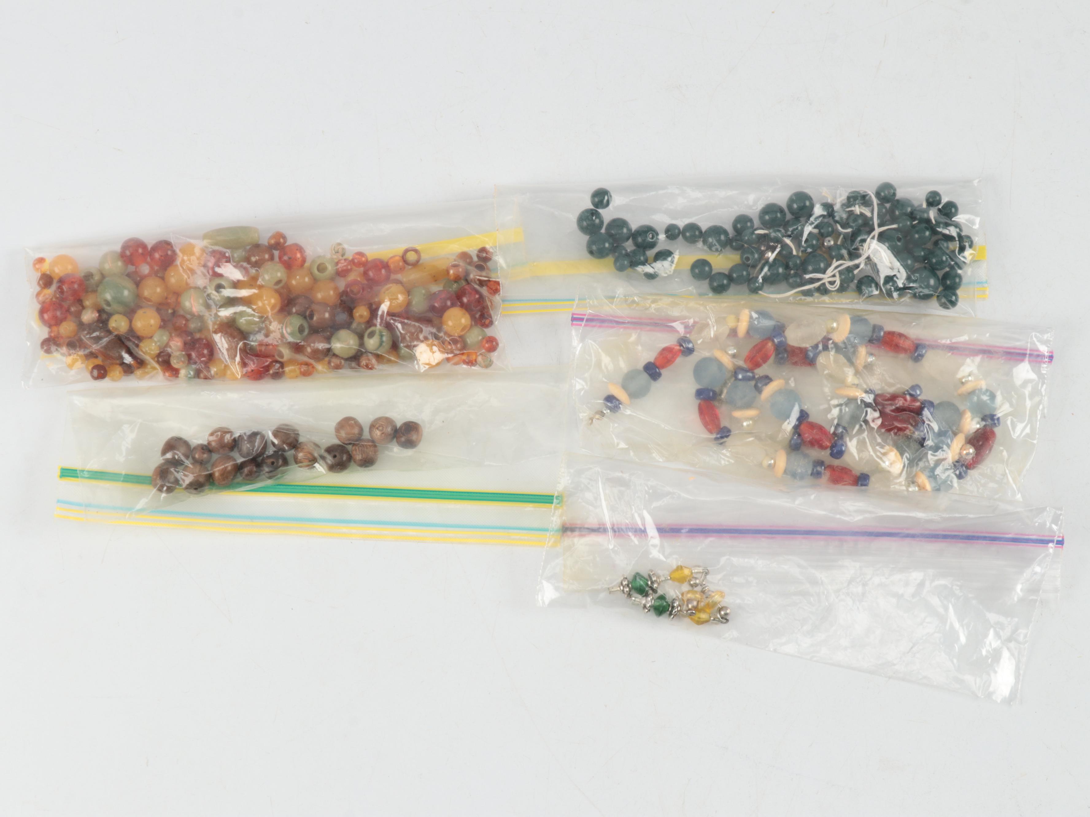 Jewelry Findings, Assorted Beads, and Mored Jewelry Making Supplies