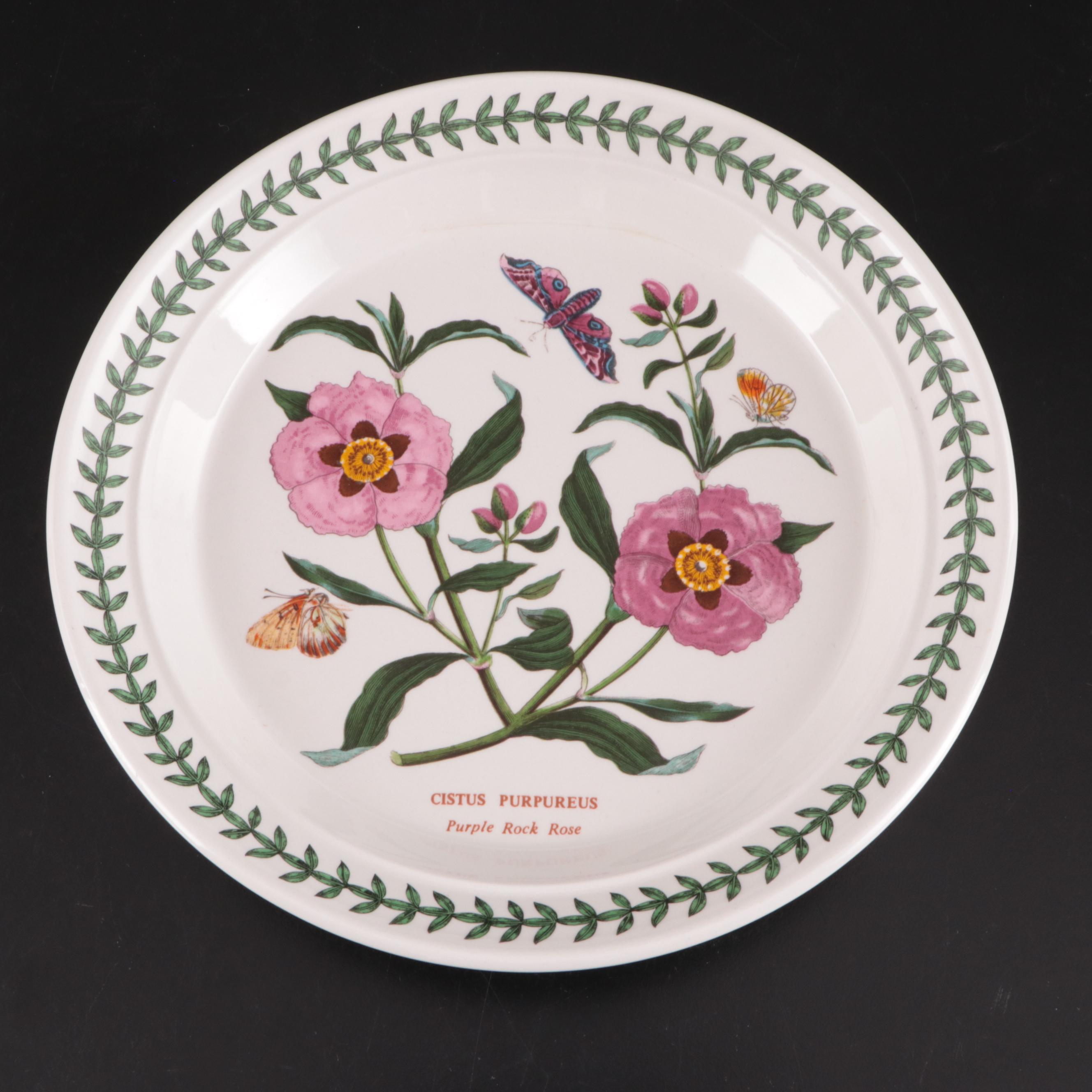 Portmeirion "The Botanic Garden" Lidded Jars, Snack Bowls and Cheese