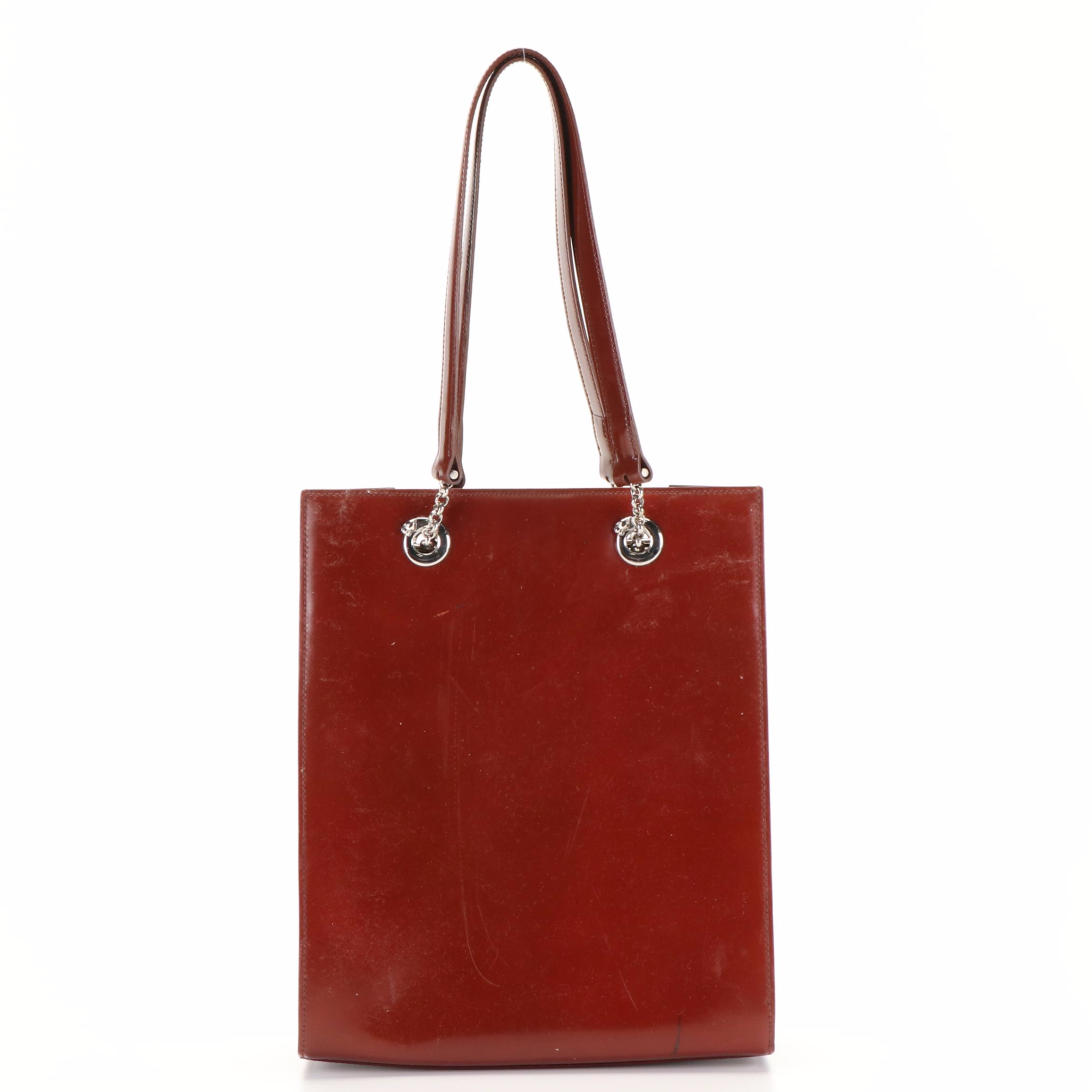 Cartier Leather Panthere Tote Bag