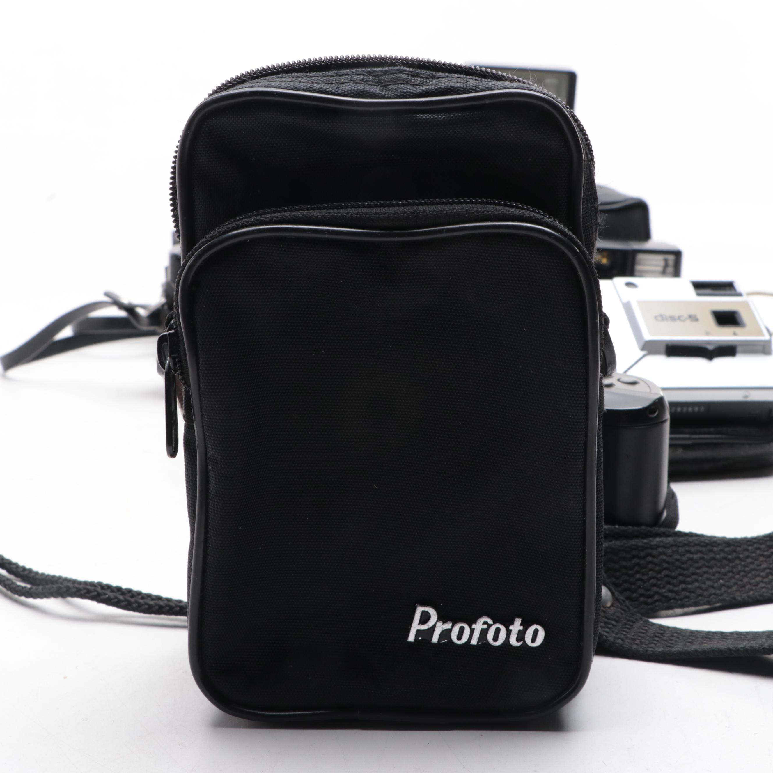 Minolta Hi-Matic S, Disc-5, Yashica and Other Cameras