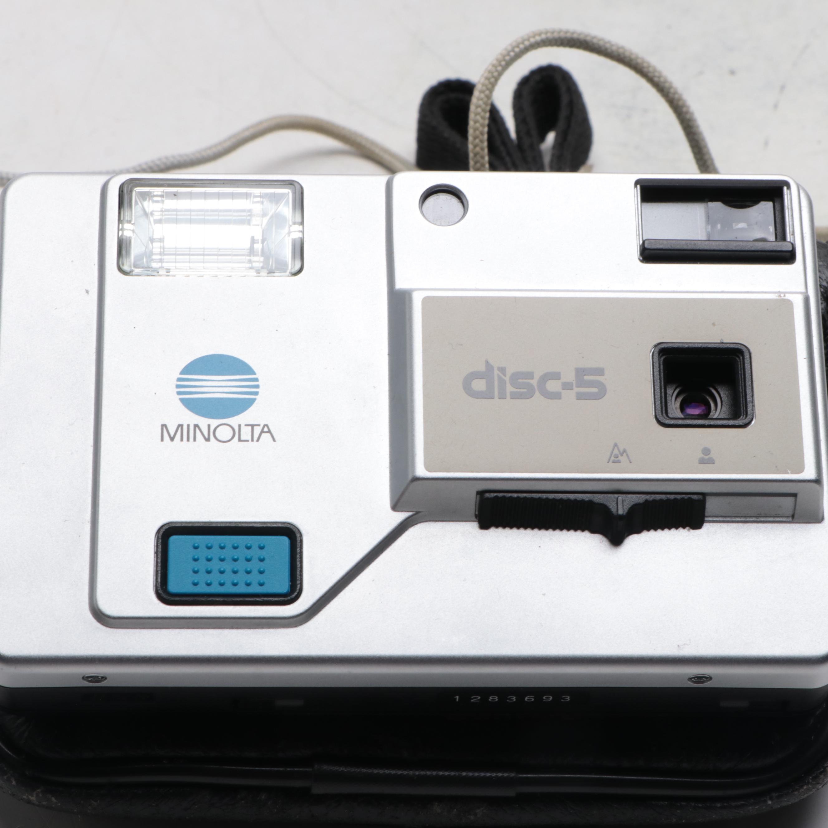 Minolta Hi-Matic S, Disc-5, Yashica and Other Cameras