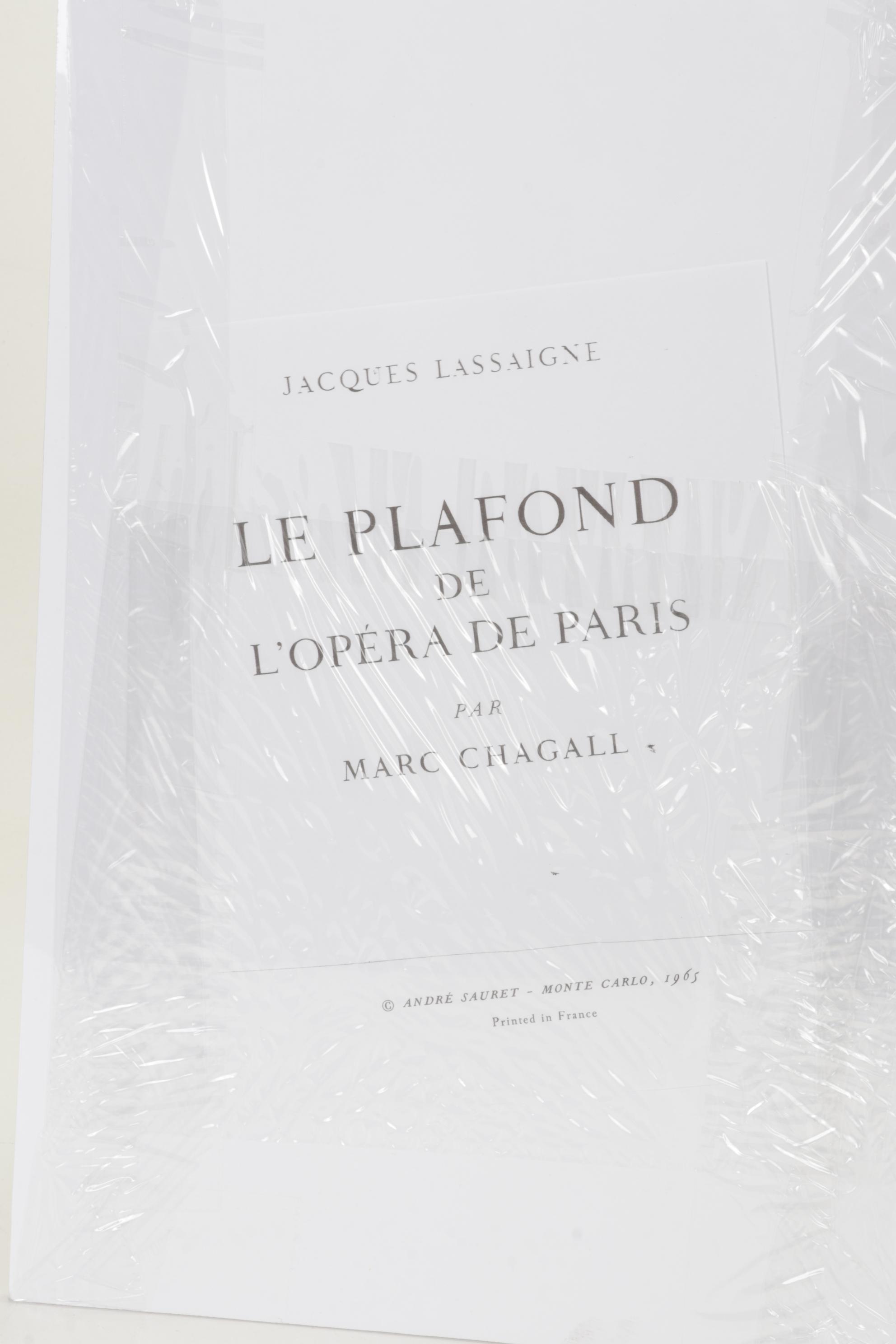 Offset Lithograph After Marc Chagall From "Le Plafond de l'Opéra de Paris"