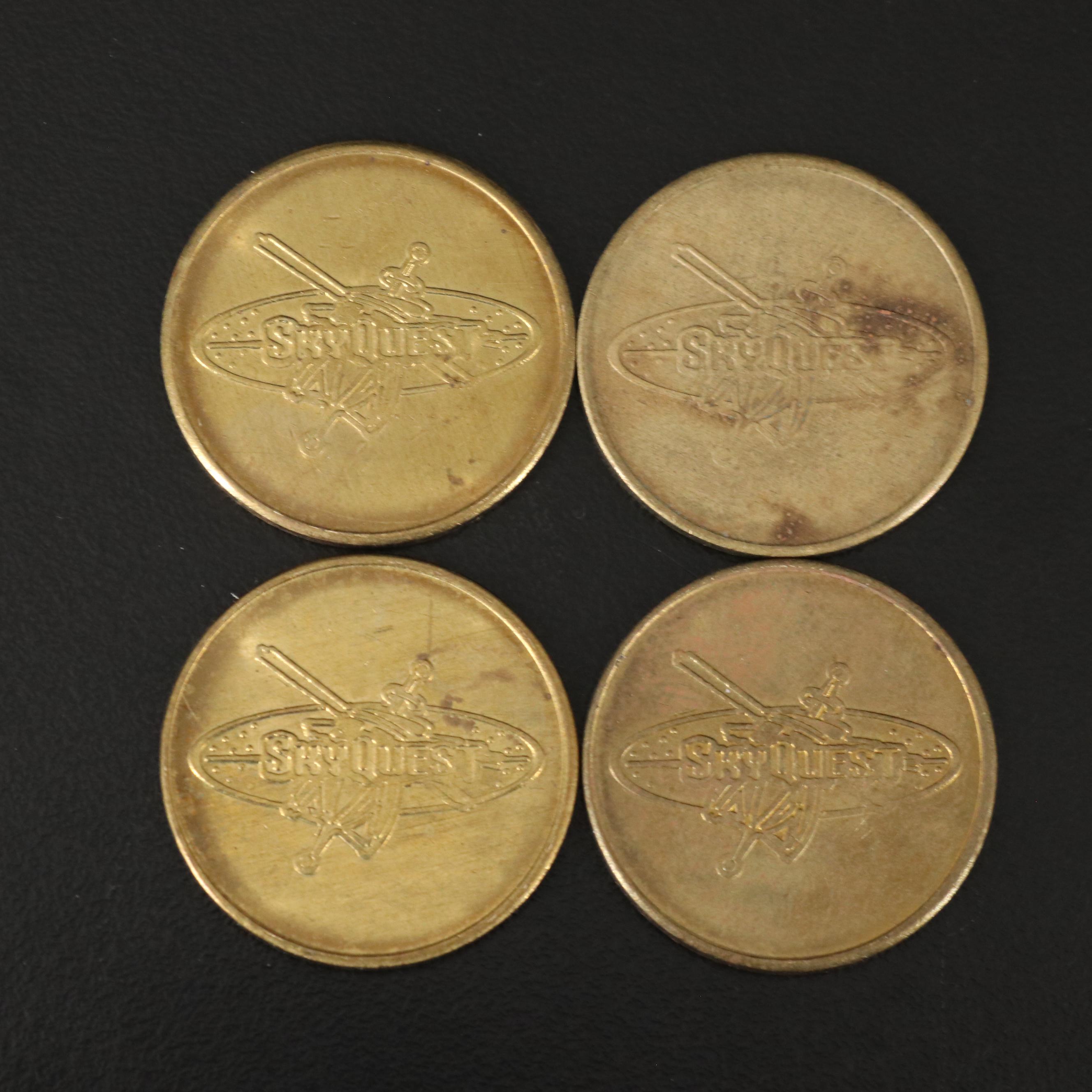 Assortment of U.S. Coins, Foreign Coins and Gaming Tokens, Including Silver