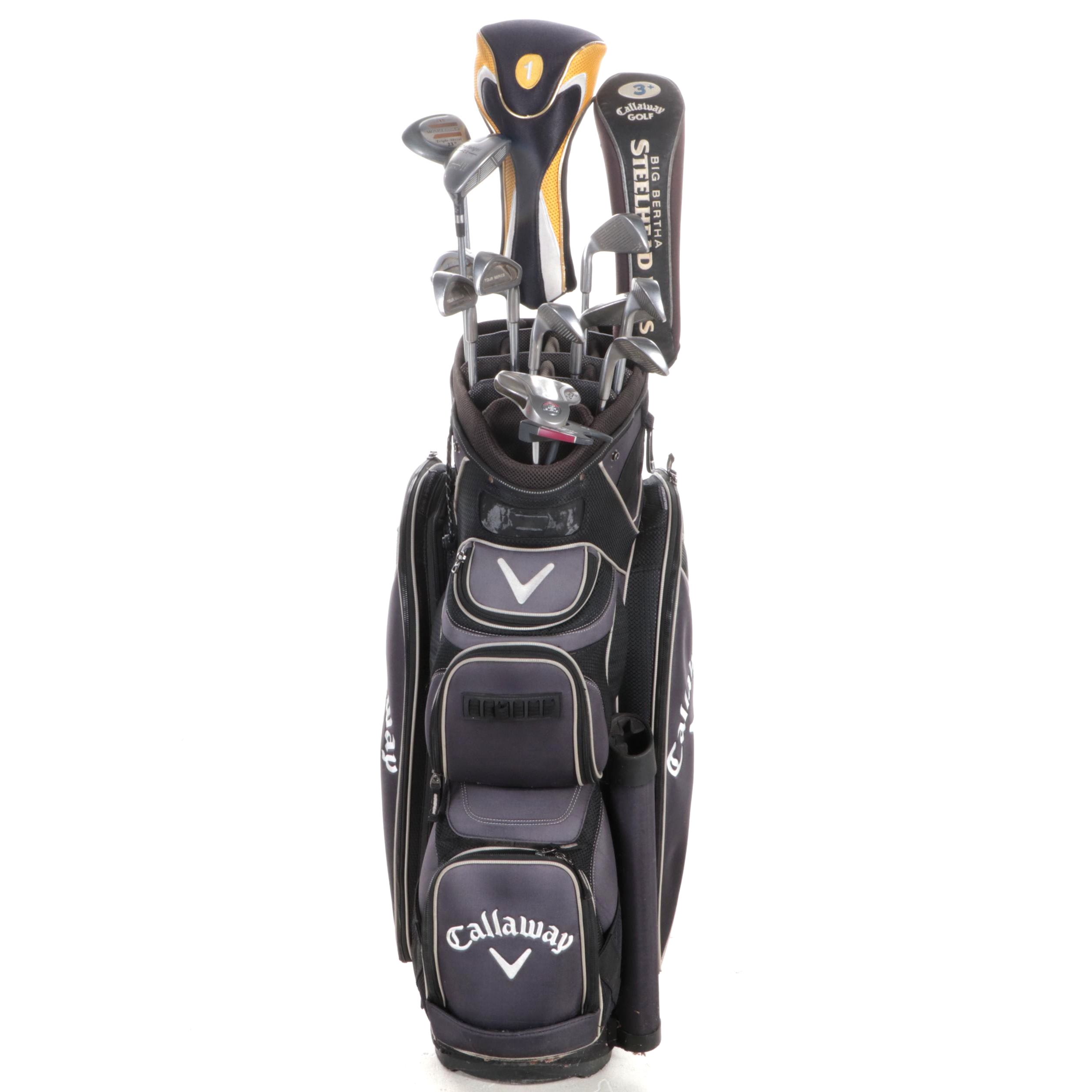Callaway Golf Bag with Assembled Clubs Set EBTH