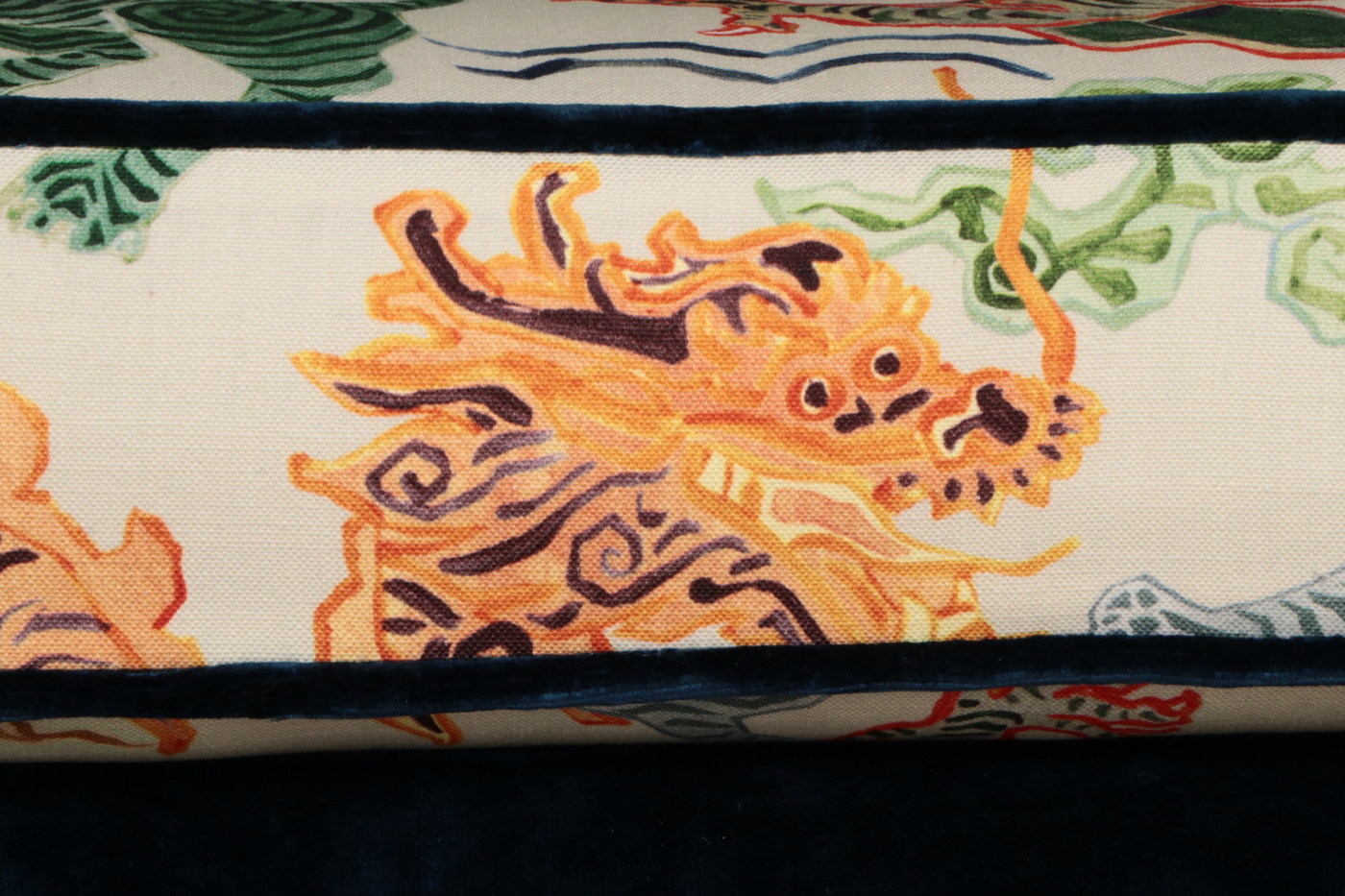 Broyhill Custom Dual-Upholstered Wingback Settee