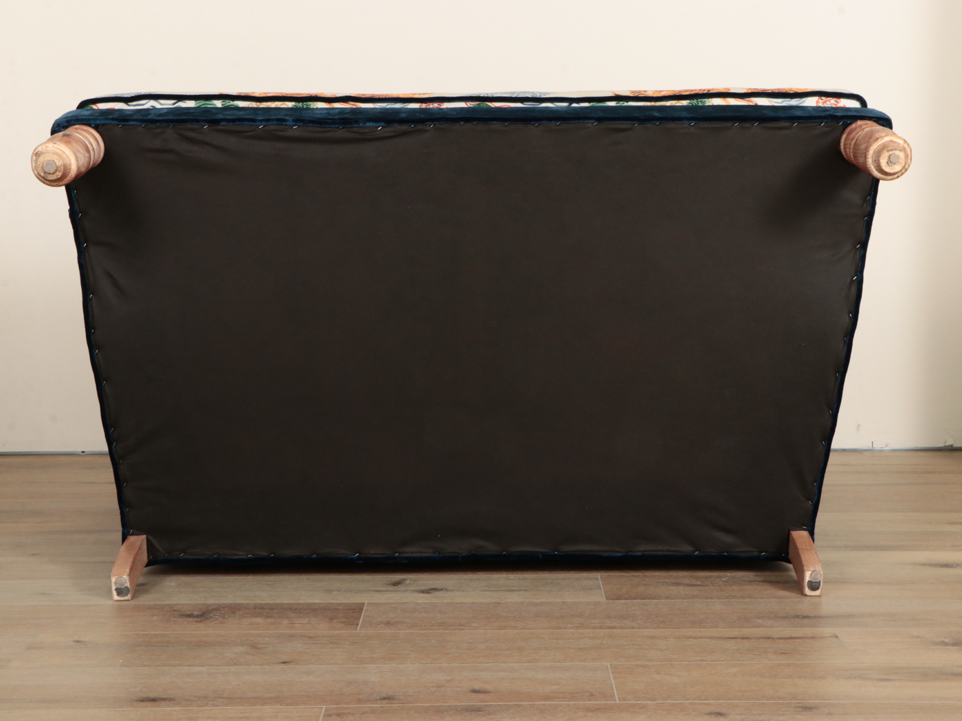 Broyhill Custom Dual-Upholstered Wingback Settee