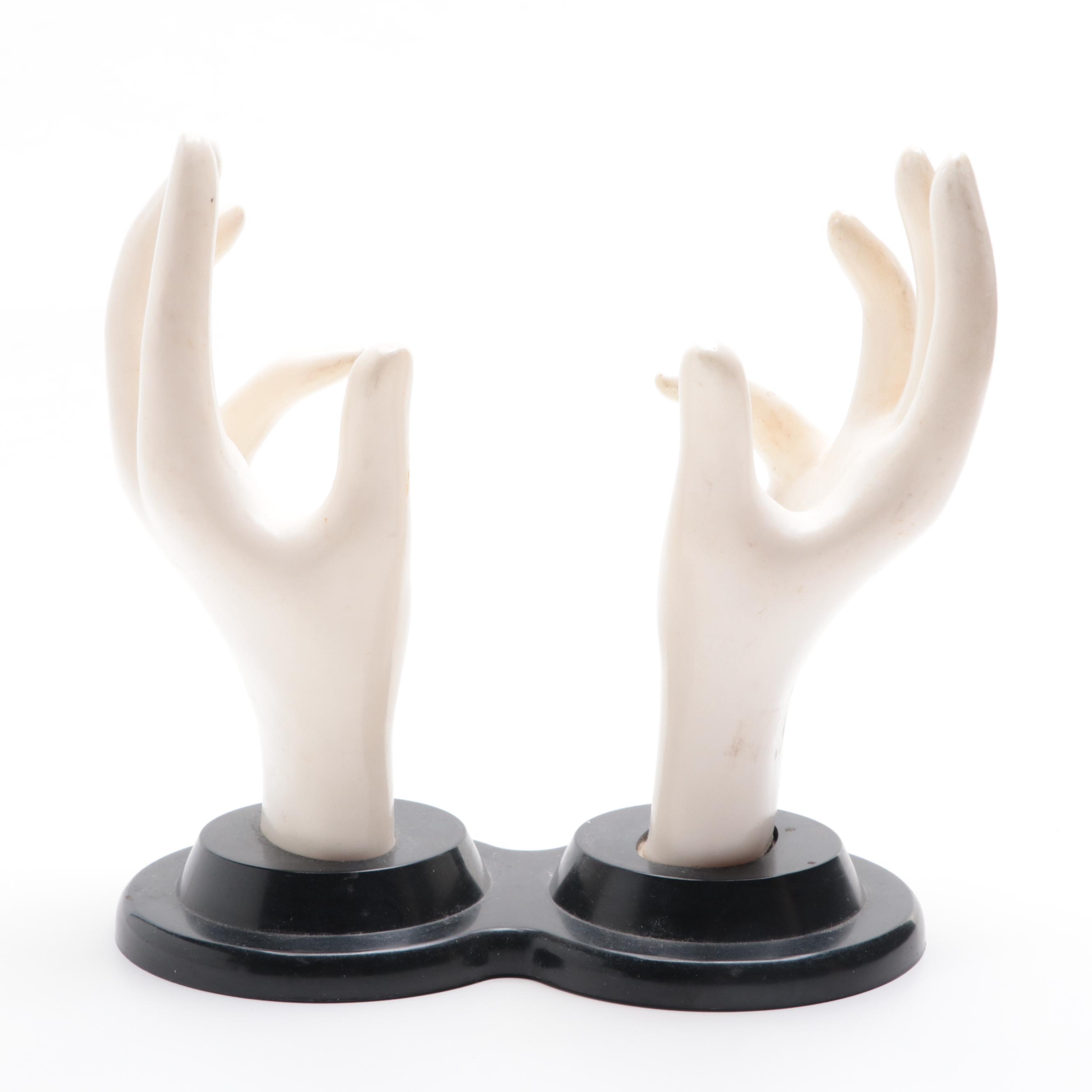 Mid Century Modern Glove Stands