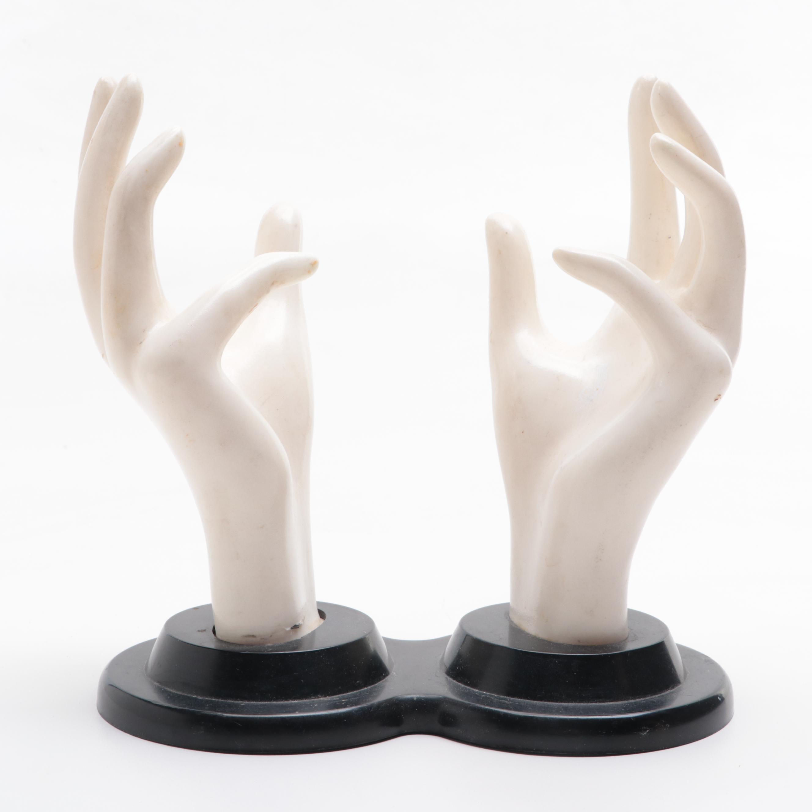 Mid Century Modern Glove Stands
