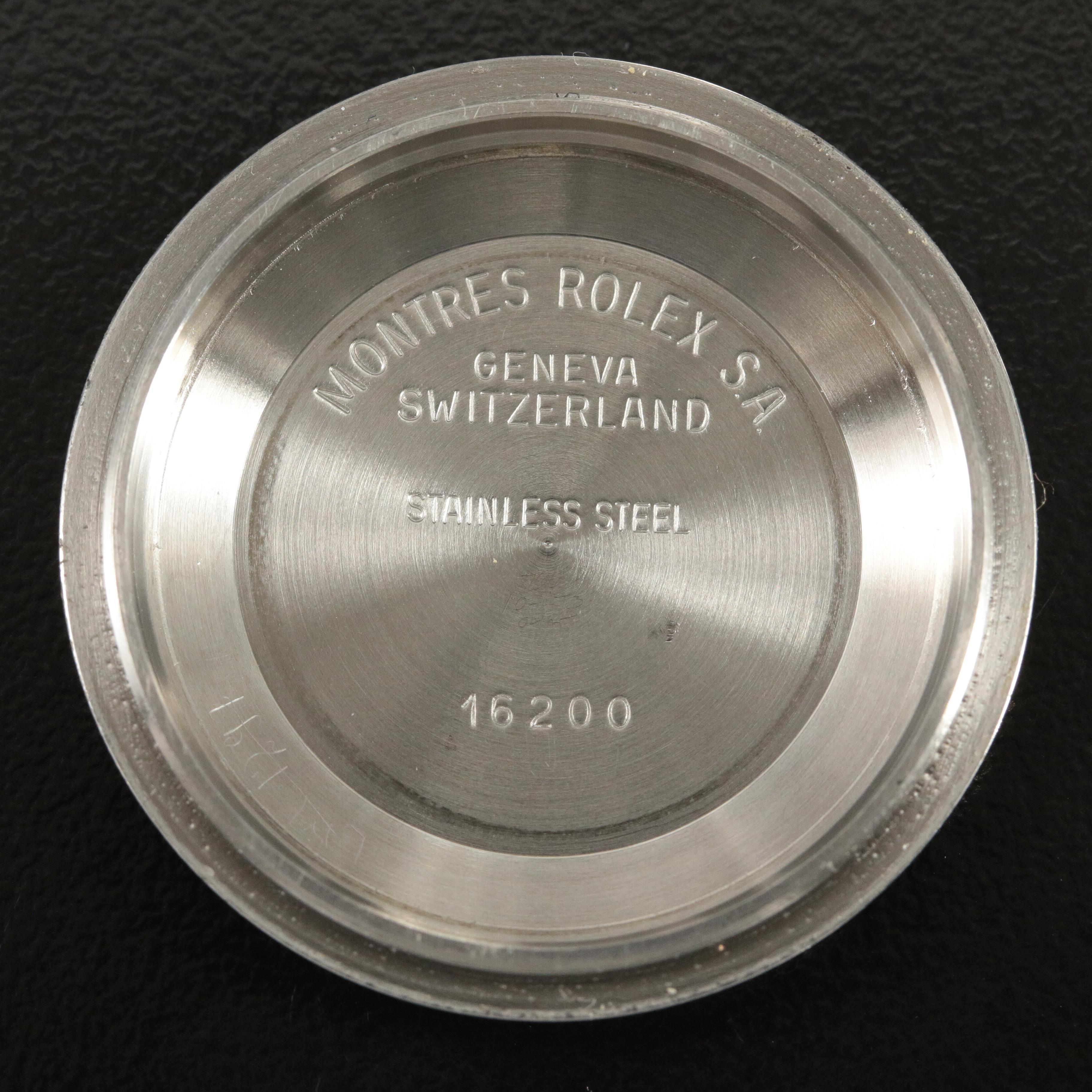 Rolex Oyster Perpetual Datejust with Custom Dial and Bezel Watch