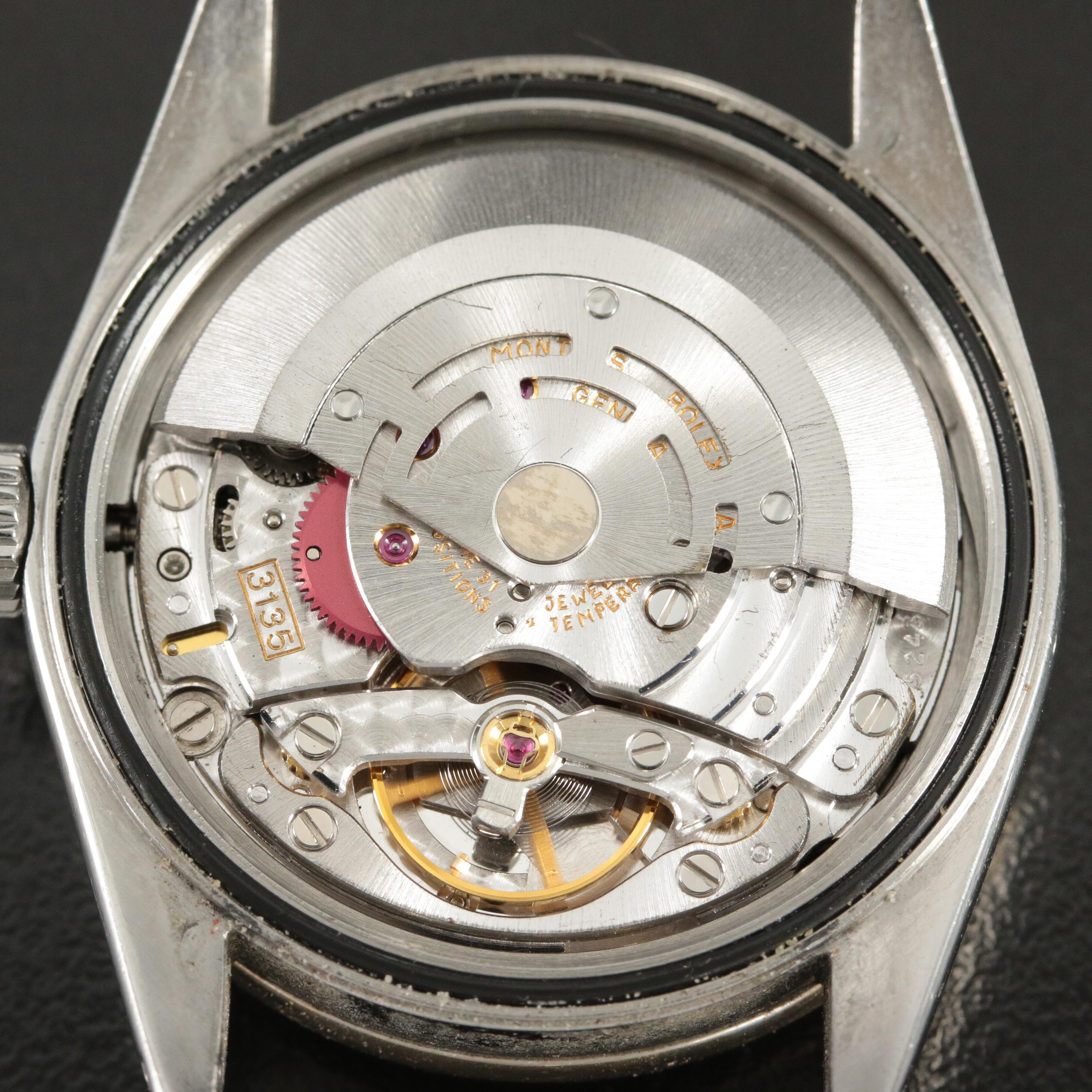 Rolex Oyster Perpetual Datejust with Custom Dial and Bezel Watch