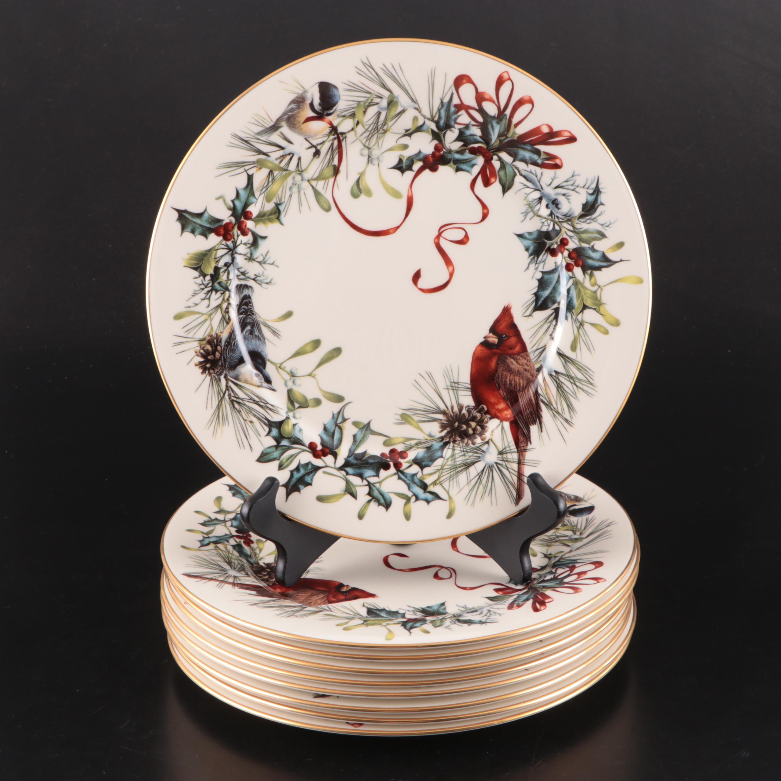 Lenox "Winter Greetings Cardinal" Porcelain Dinnerware