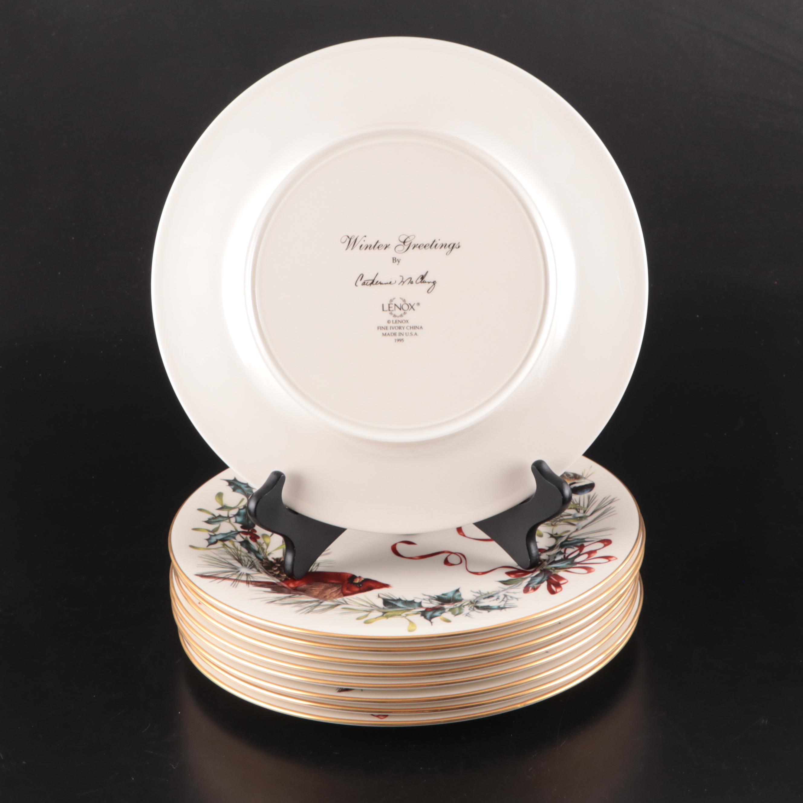Lenox "Winter Greetings Cardinal" Porcelain Dinnerware