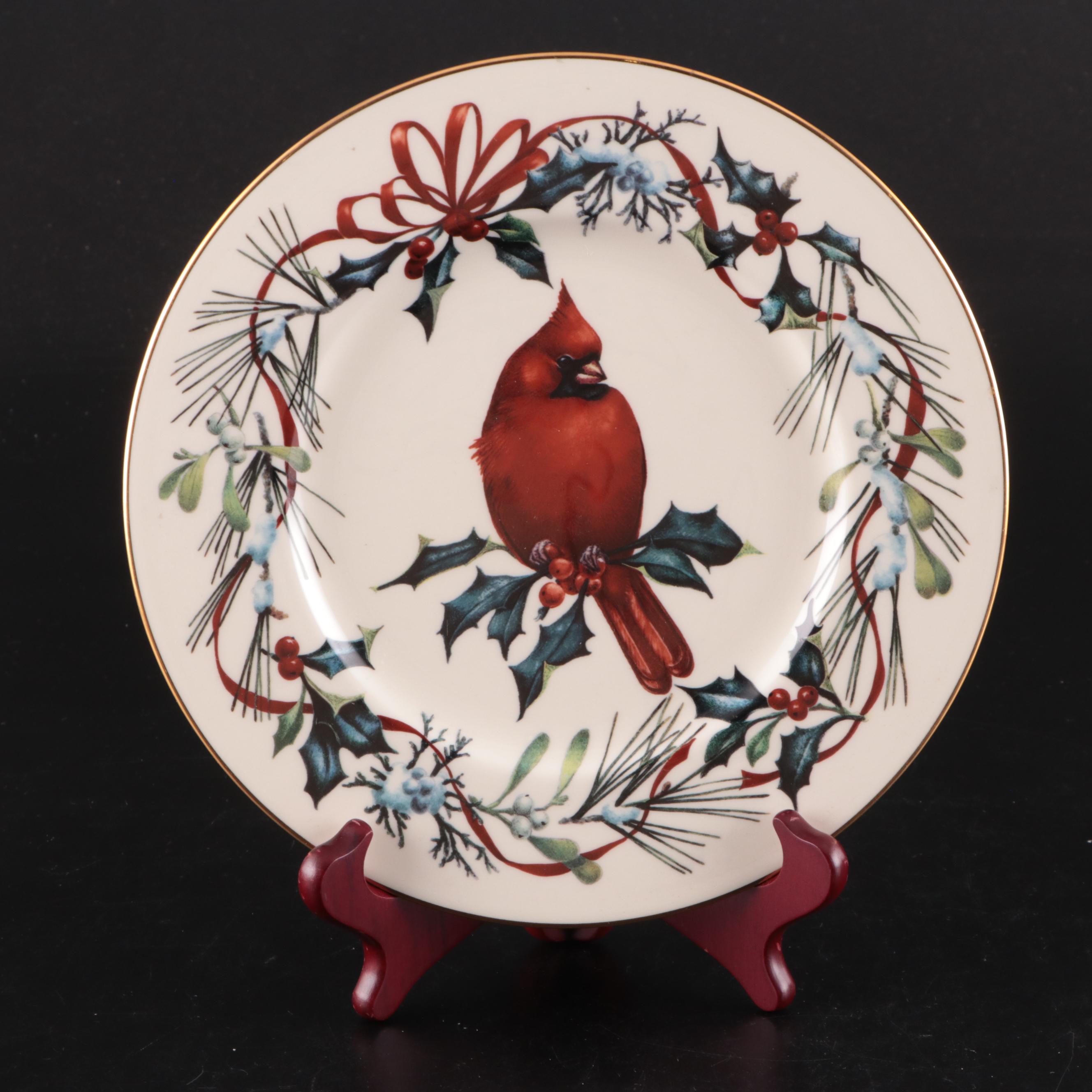 Lenox "Winter Greetings Cardinal" Porcelain Dinnerware