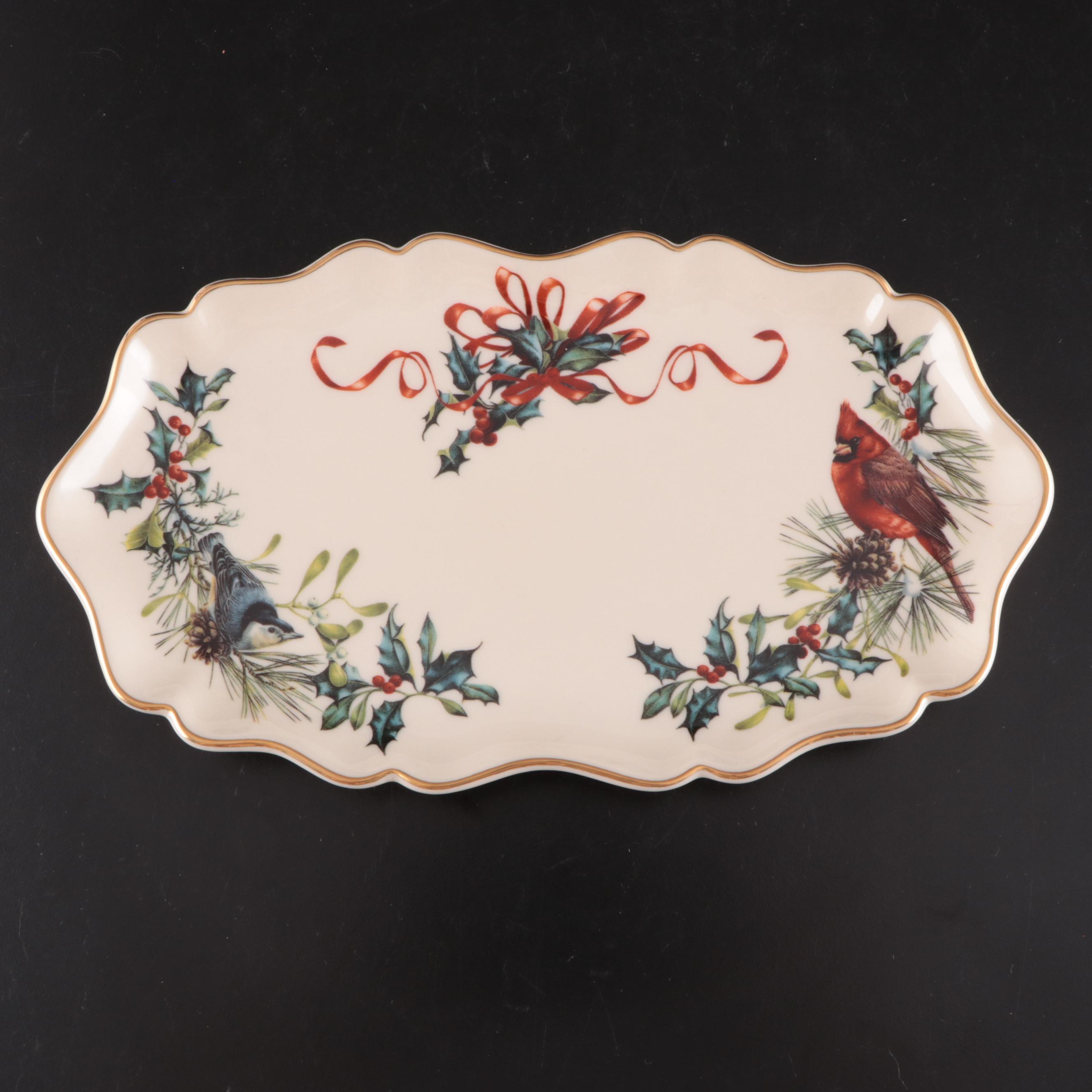 Lenox "Winter Greetings Cardinal" Porcelain Dinnerware