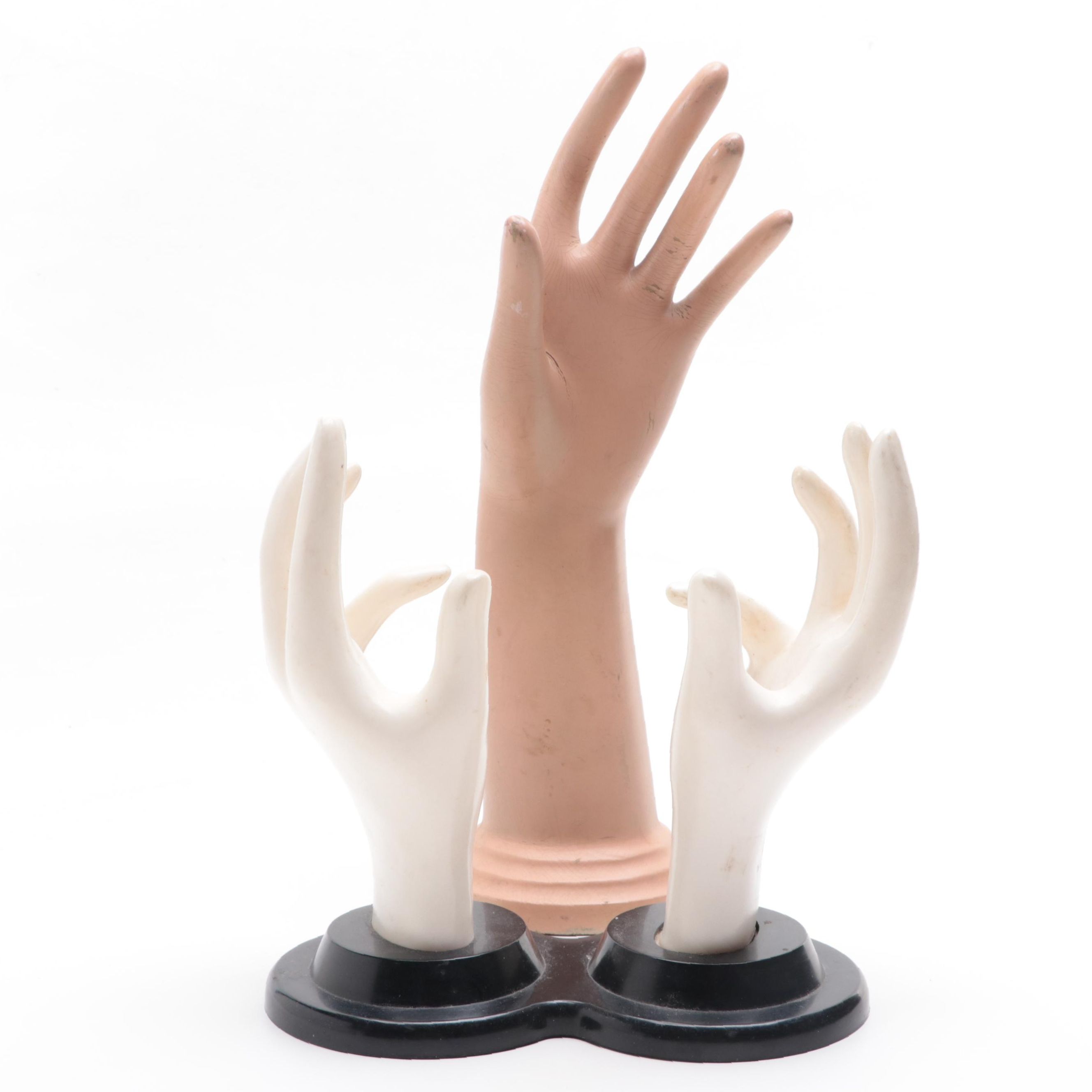 Mid Century Modern Glove Stands