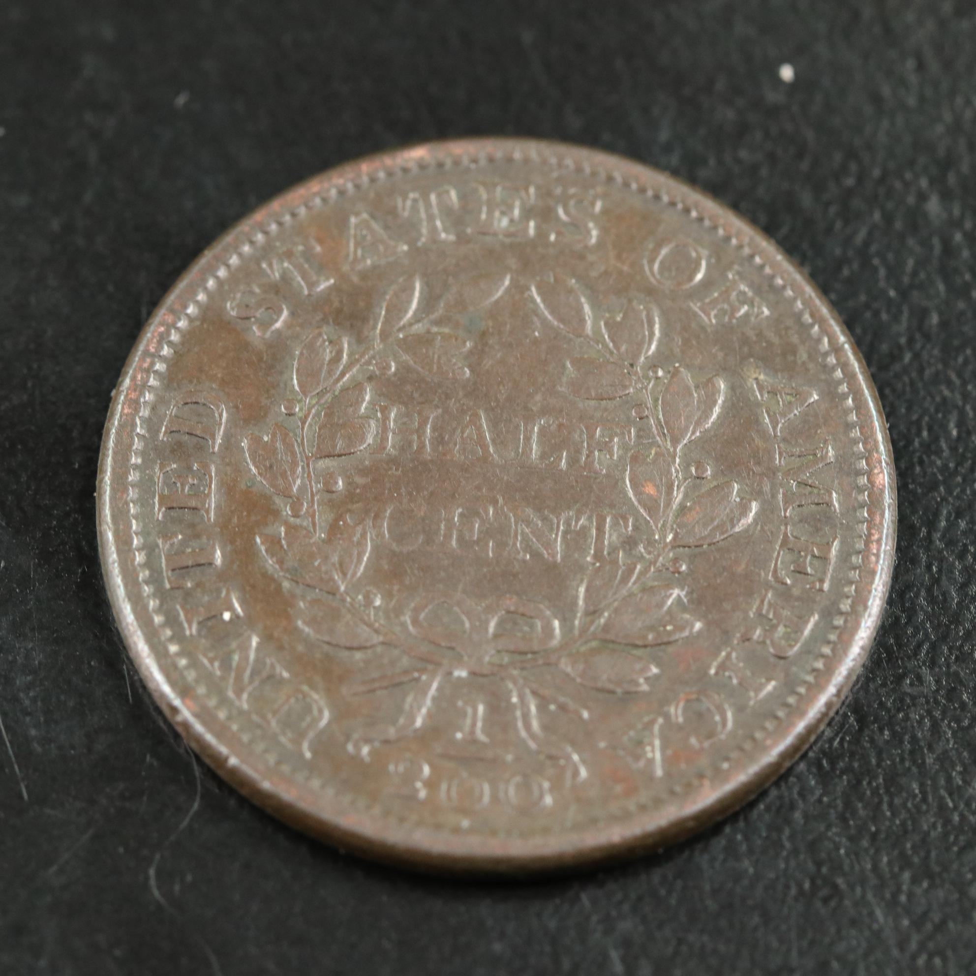 1803 Draped Bust Half Cent