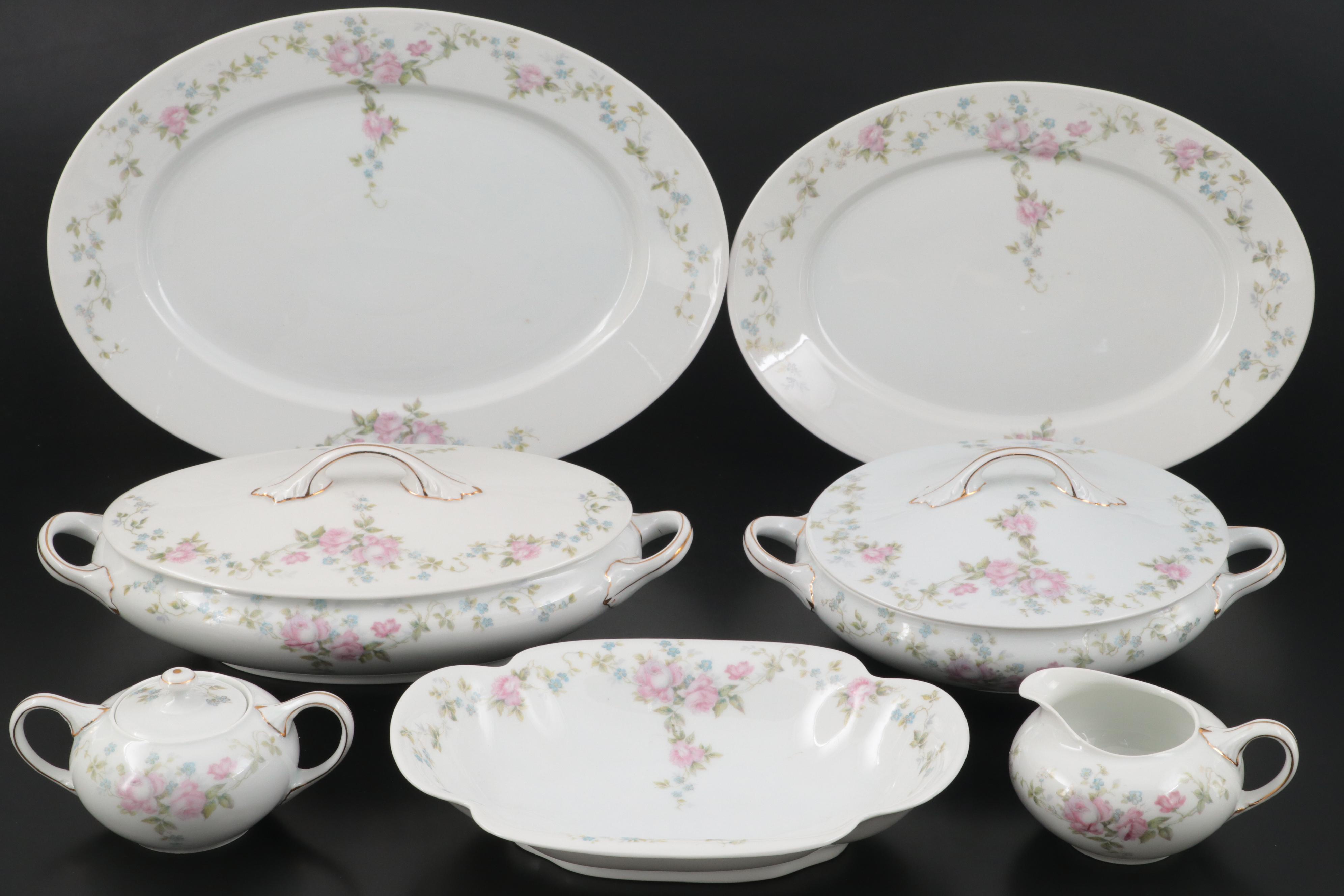 Rosenthal Porcelain Dinnerware and Serving Pieces, 1901-1927