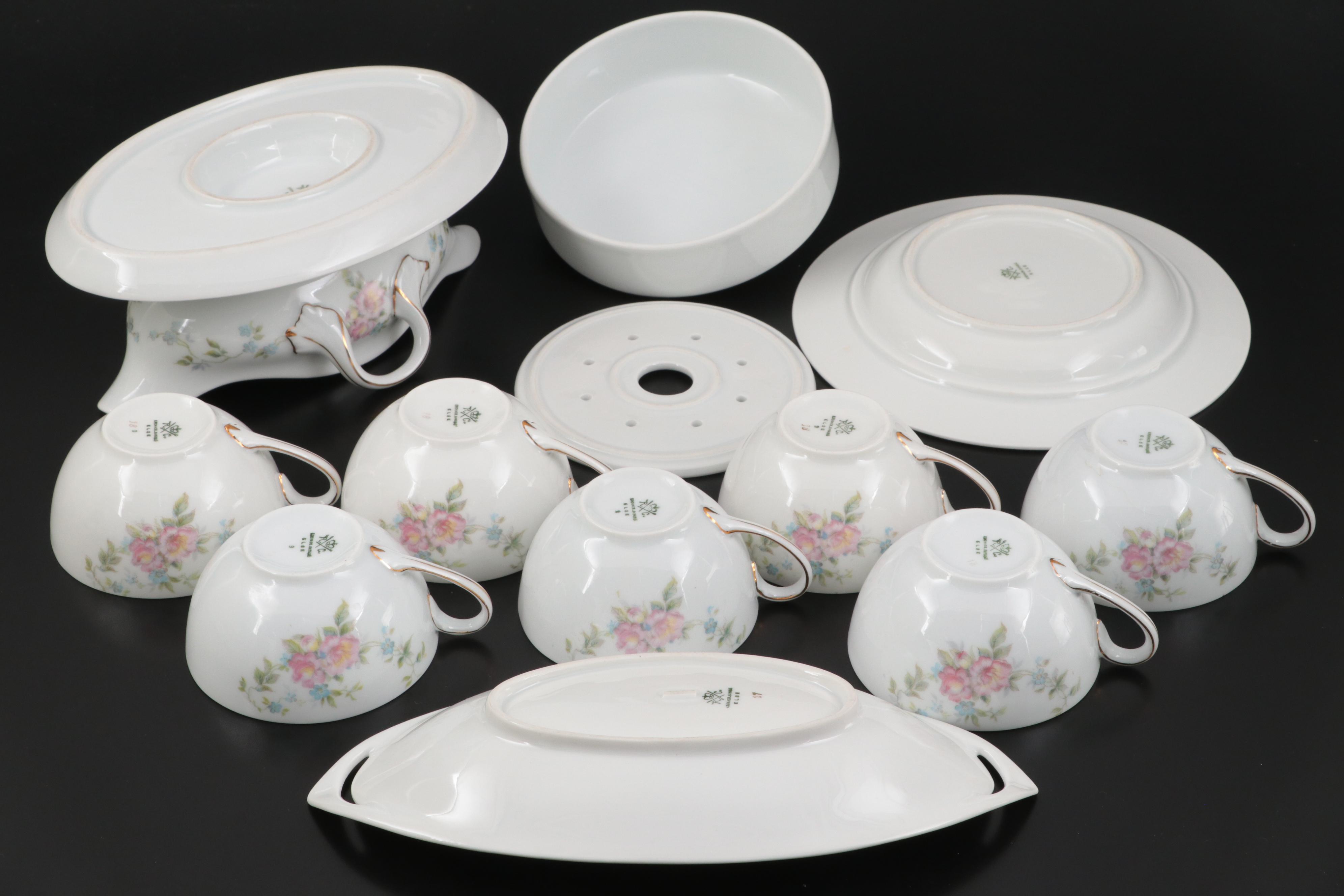 Rosenthal Porcelain Dinnerware and Serving Pieces, 1901-1927