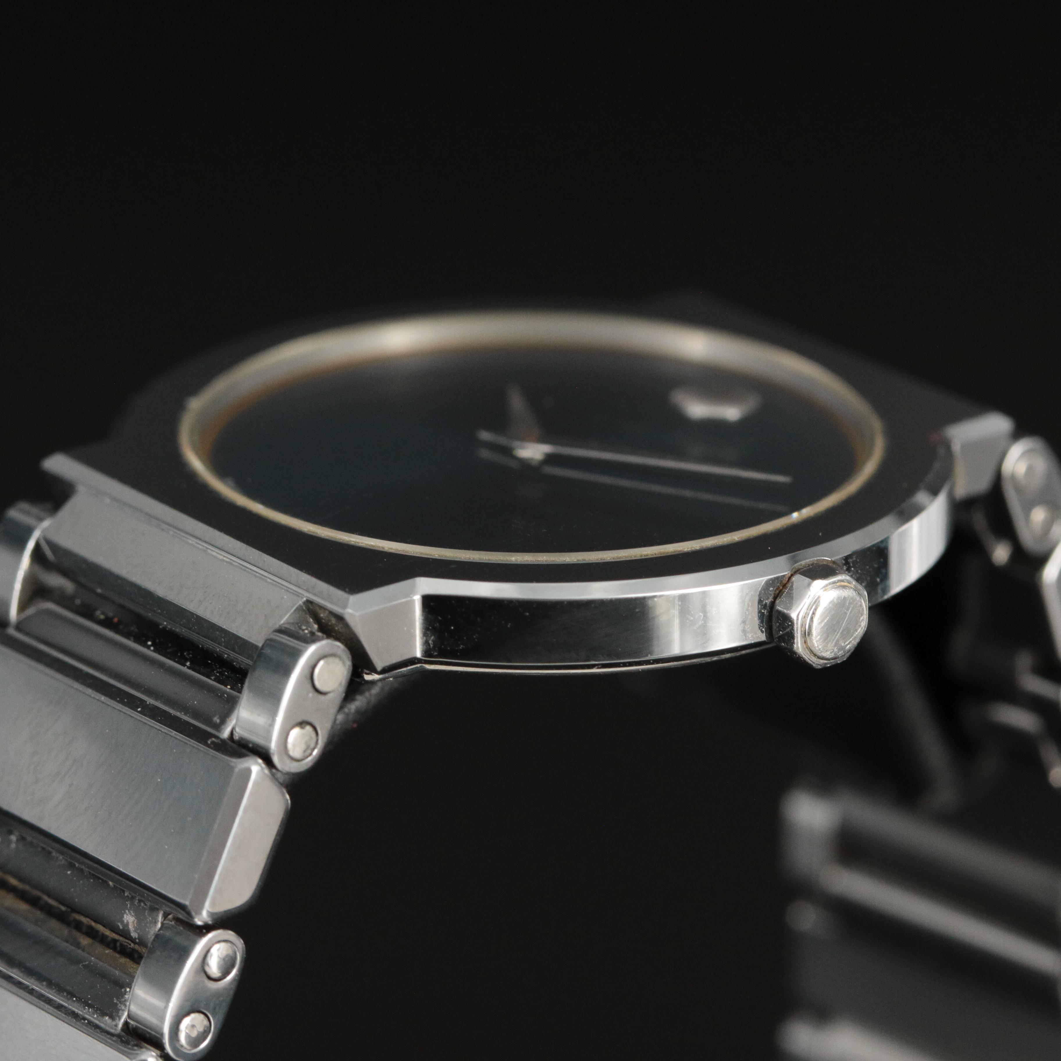 Movado Valor Tungsten Carbide Quartz Wristwatch | EBTH