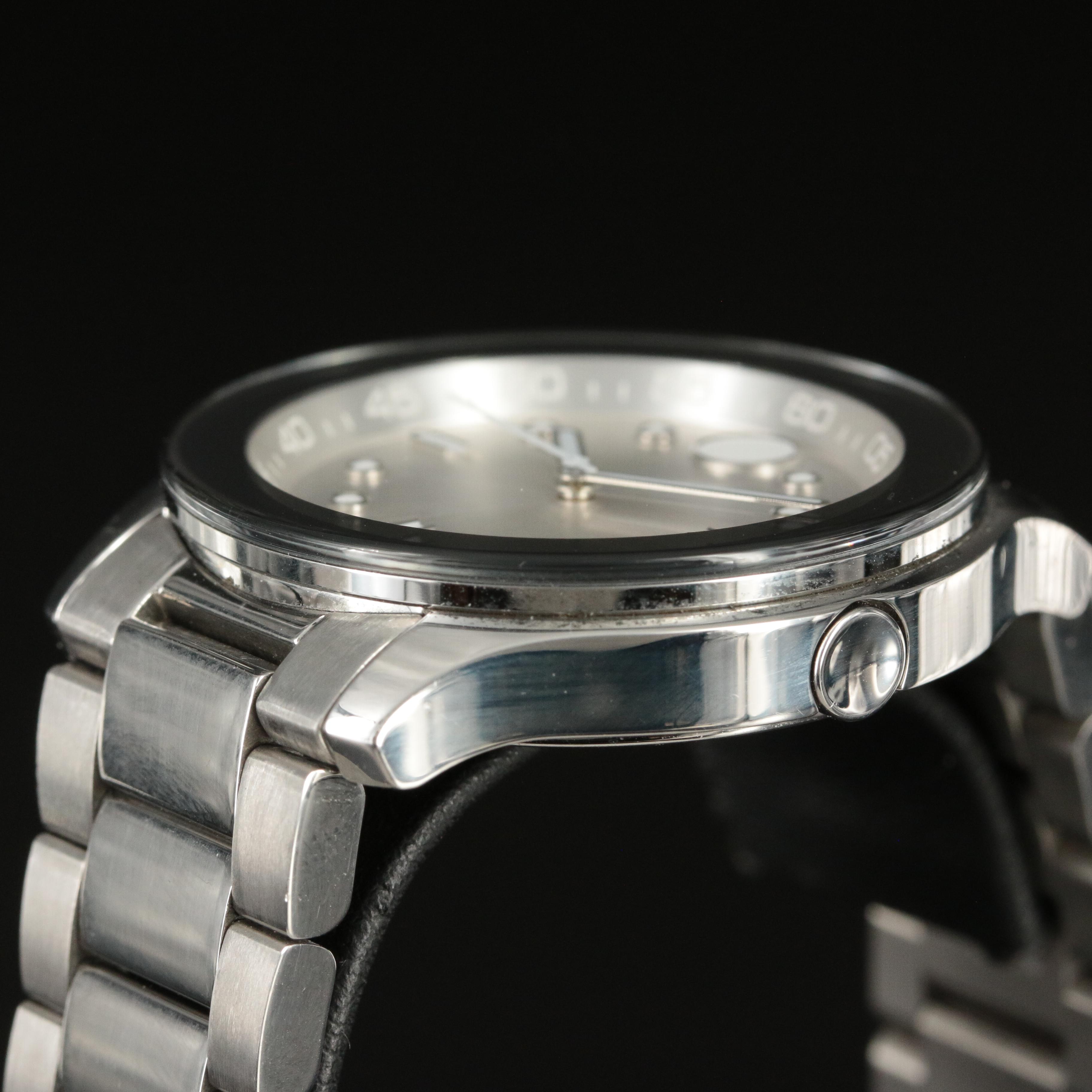 Movado Bold Stainless Steel Quartz Watch