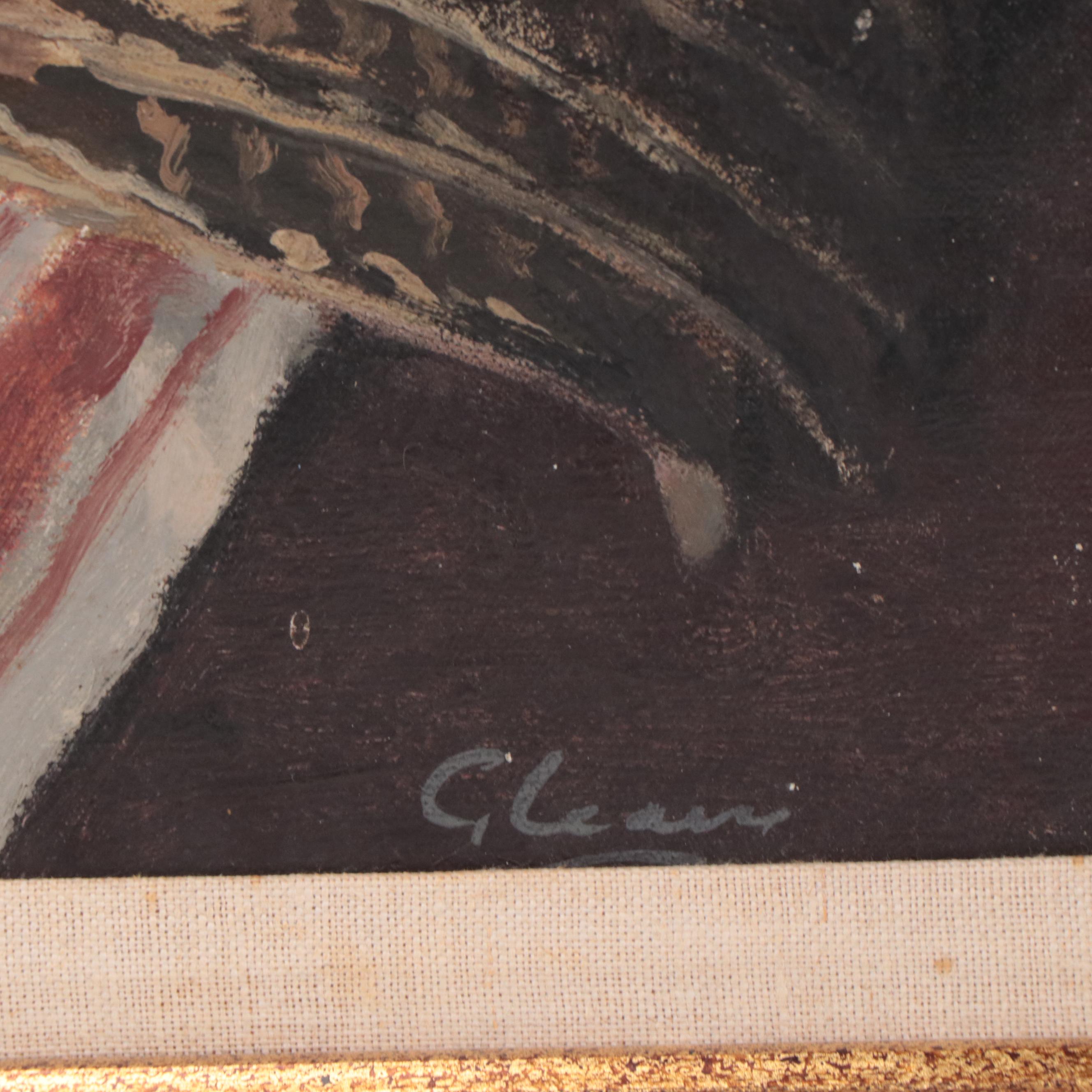 Nature Morte Still Life Oil Painting, Circa 1980