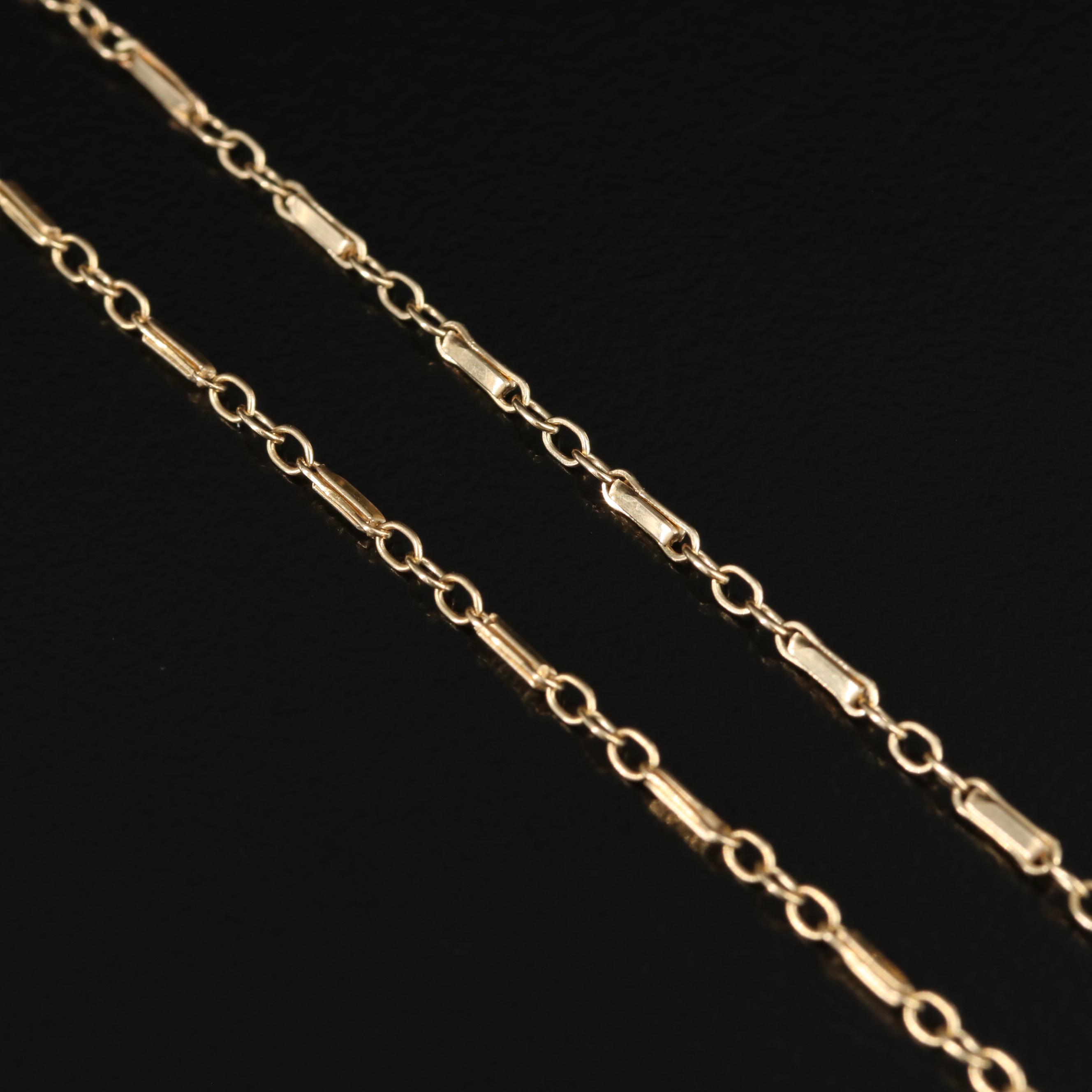 14K Amethyst and Diamond Pendant Necklace