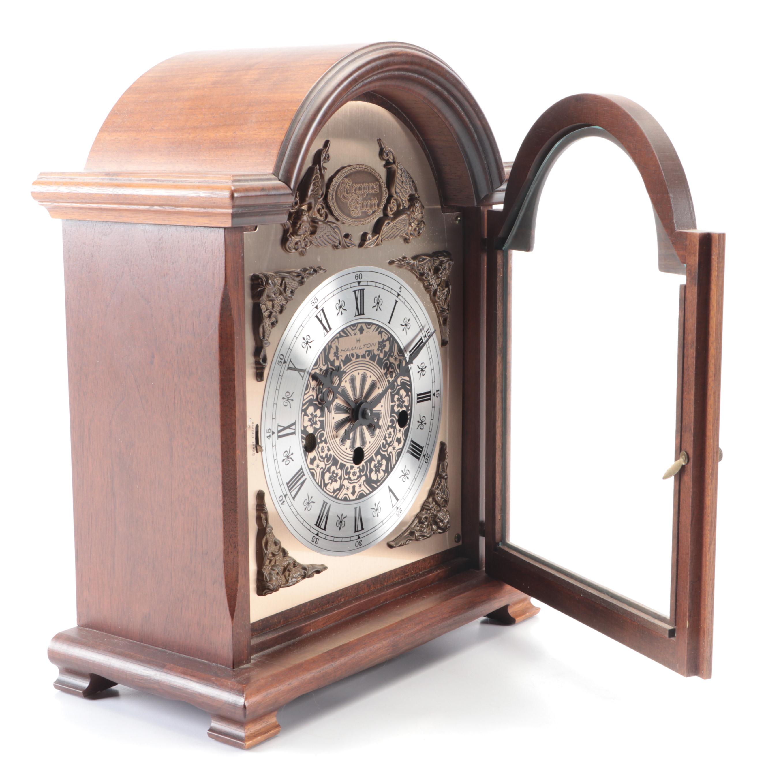 Hamilton "Tempus Fugit" Mantel Clock
