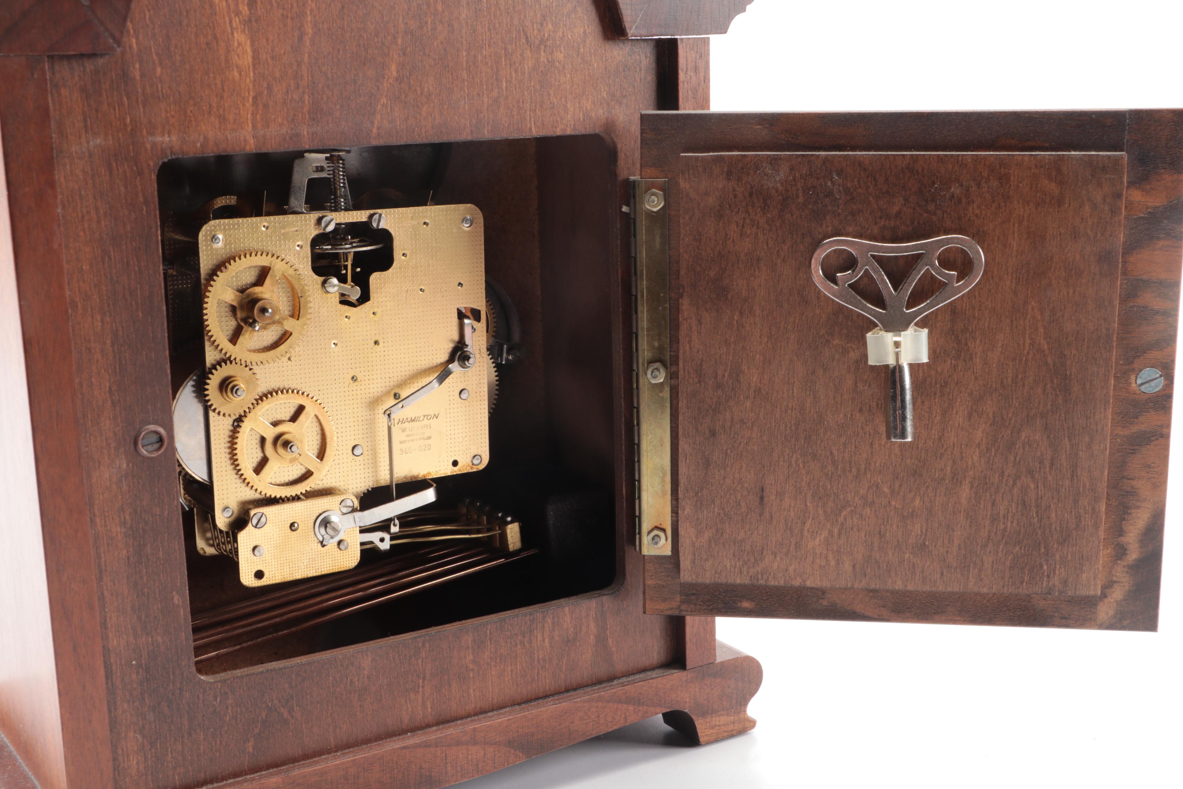 Hamilton "Tempus Fugit" Mantel Clock