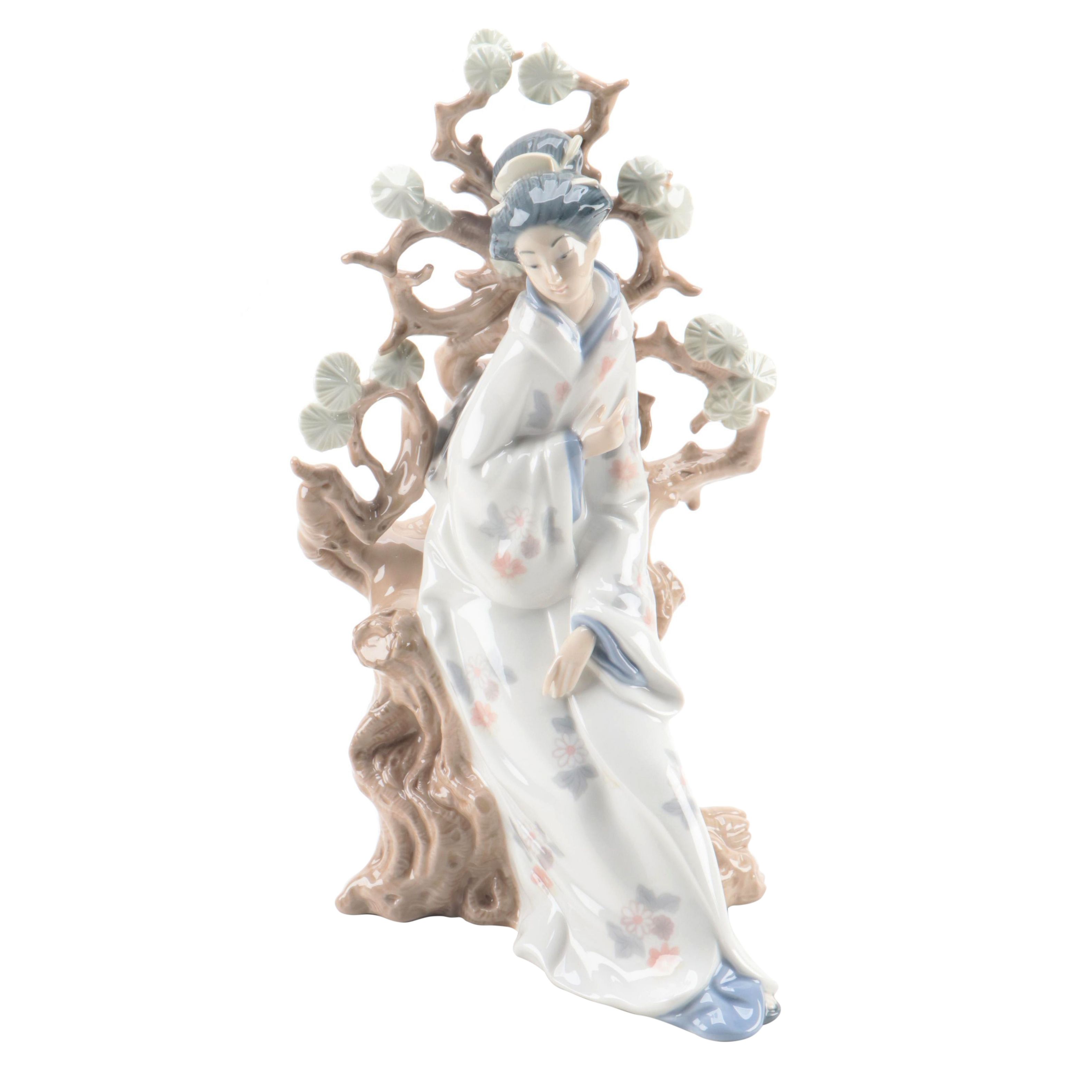 Lladró "Geisha" Porcelain Figurine