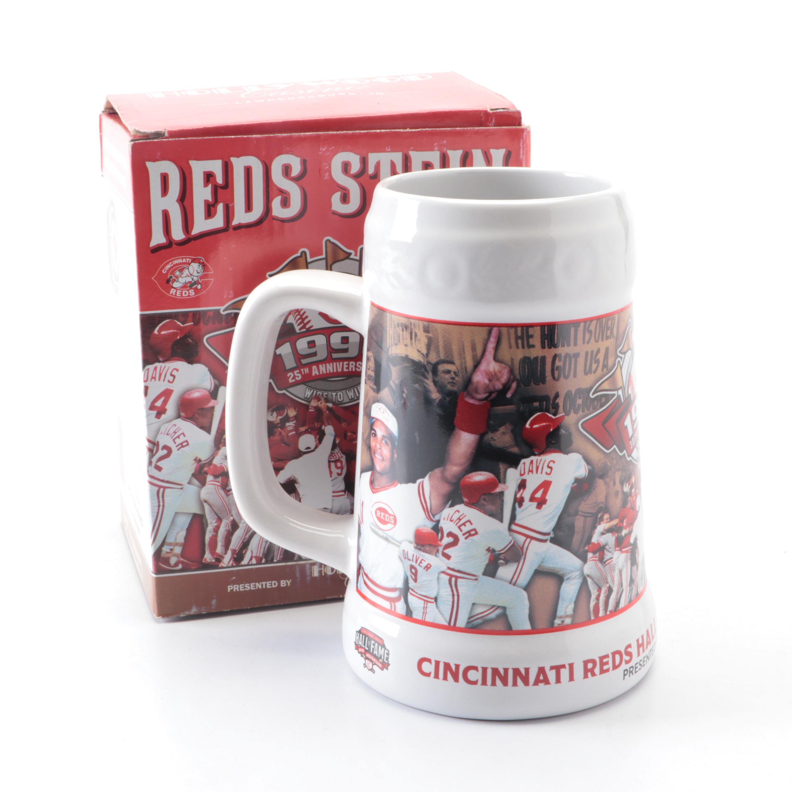 Cincinnati Reds Bobbleheads Featuring Joe Nuxhall, Pete Rose, and More