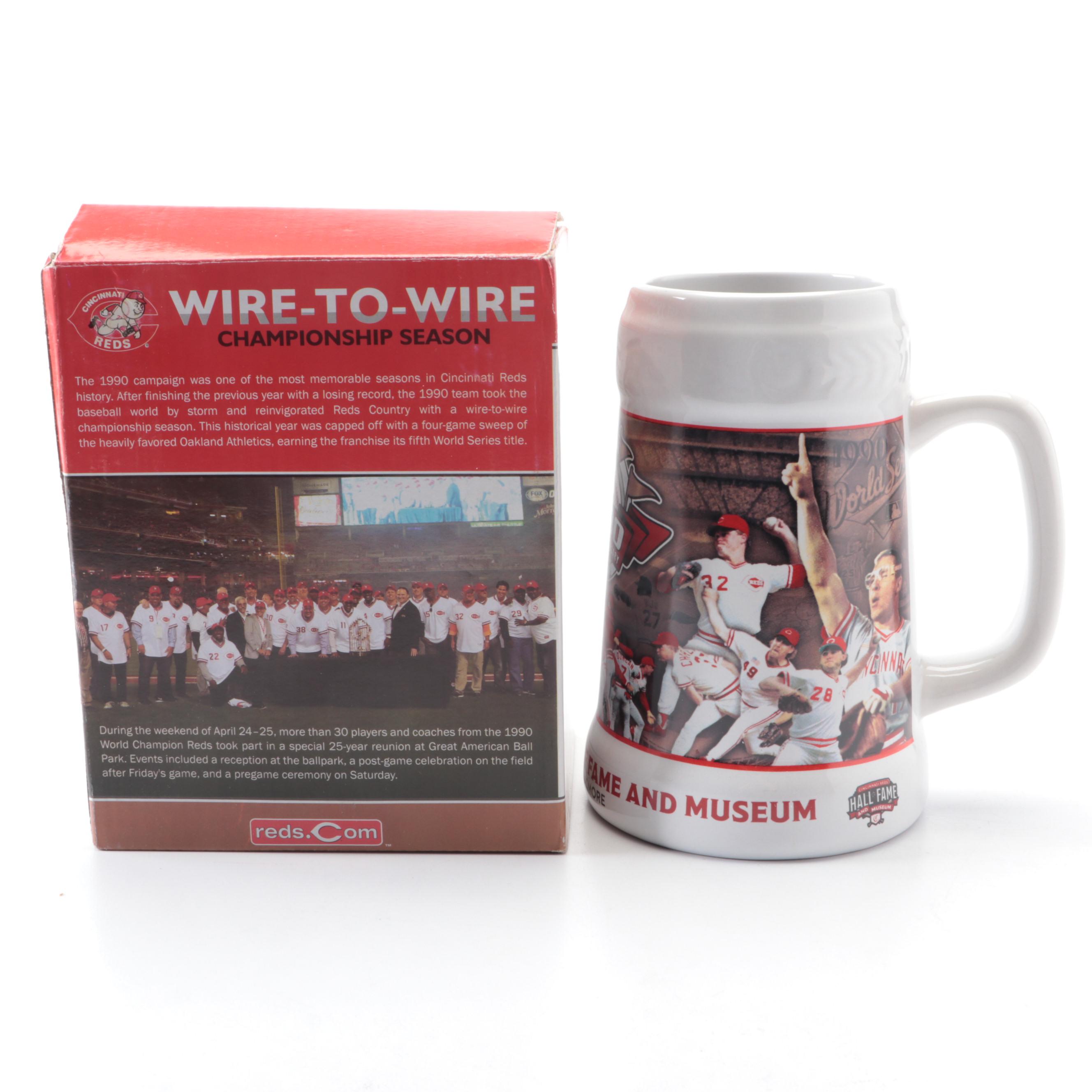 Cincinnati Reds Bobbleheads Featuring Joe Nuxhall, Pete Rose, and More