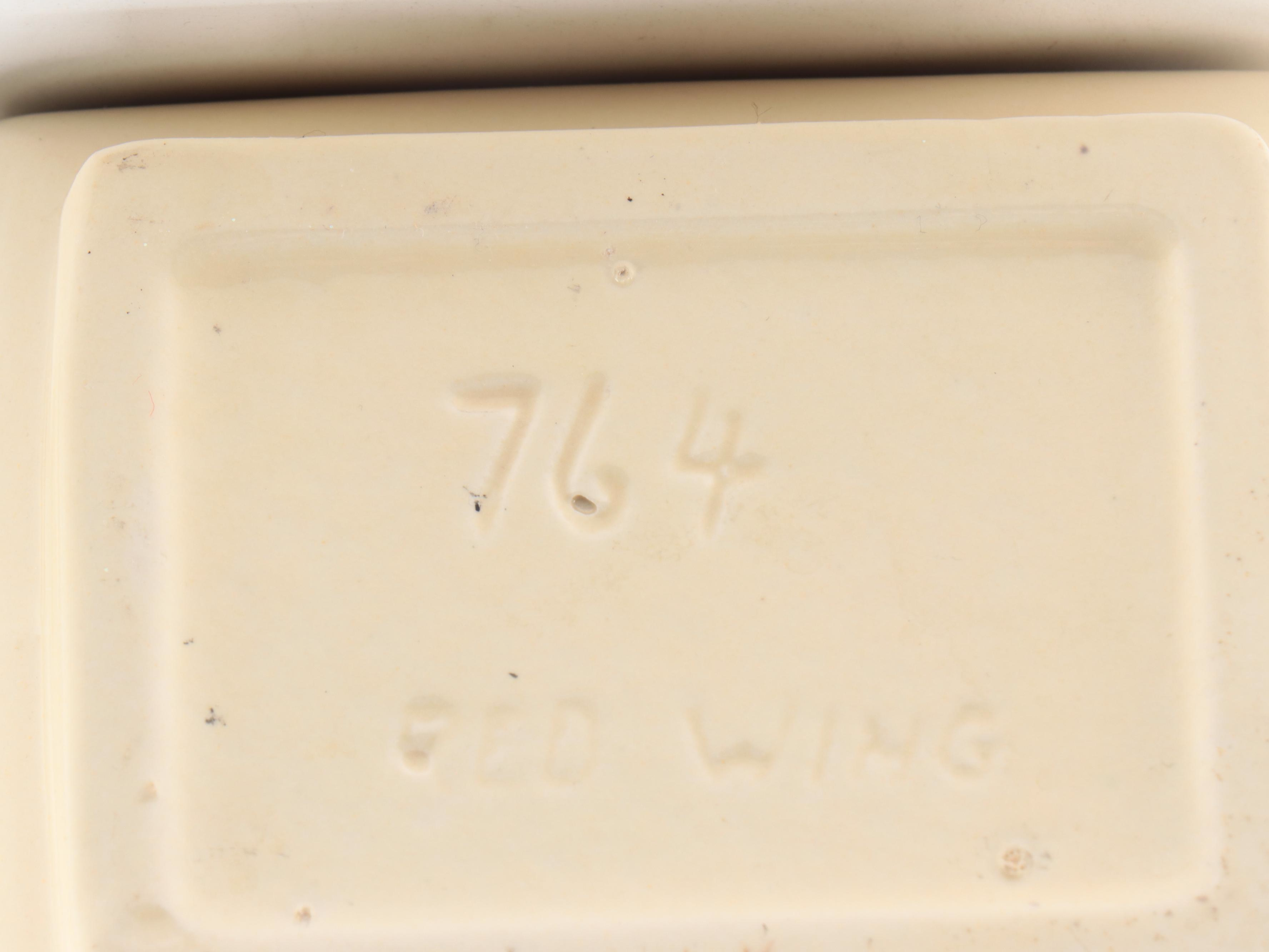 Red Wing Pottery Art Deco and Handled Ceramic Vases