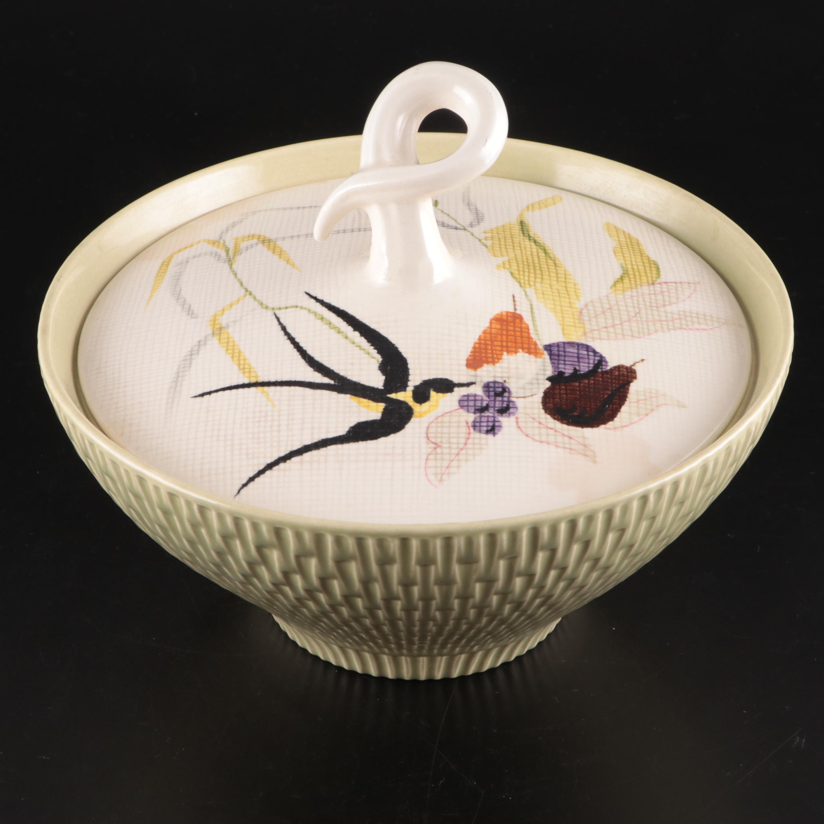 Red Wing Pottery "Capistrano" Ceramic Serveware, Mid to Late 20th Century