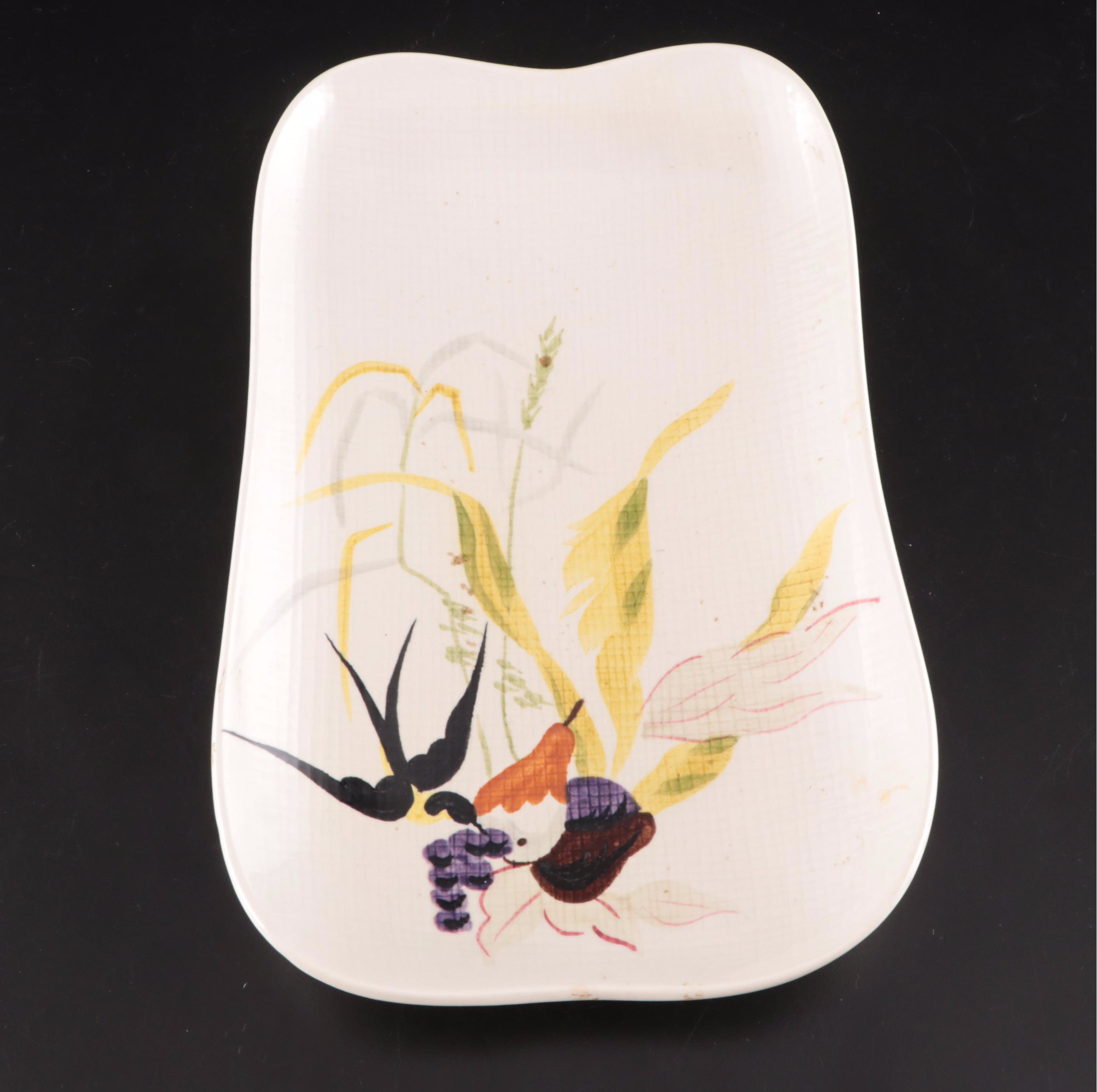 Red Wing Pottery "Capistrano" Ceramic Serveware, Mid to Late 20th Century