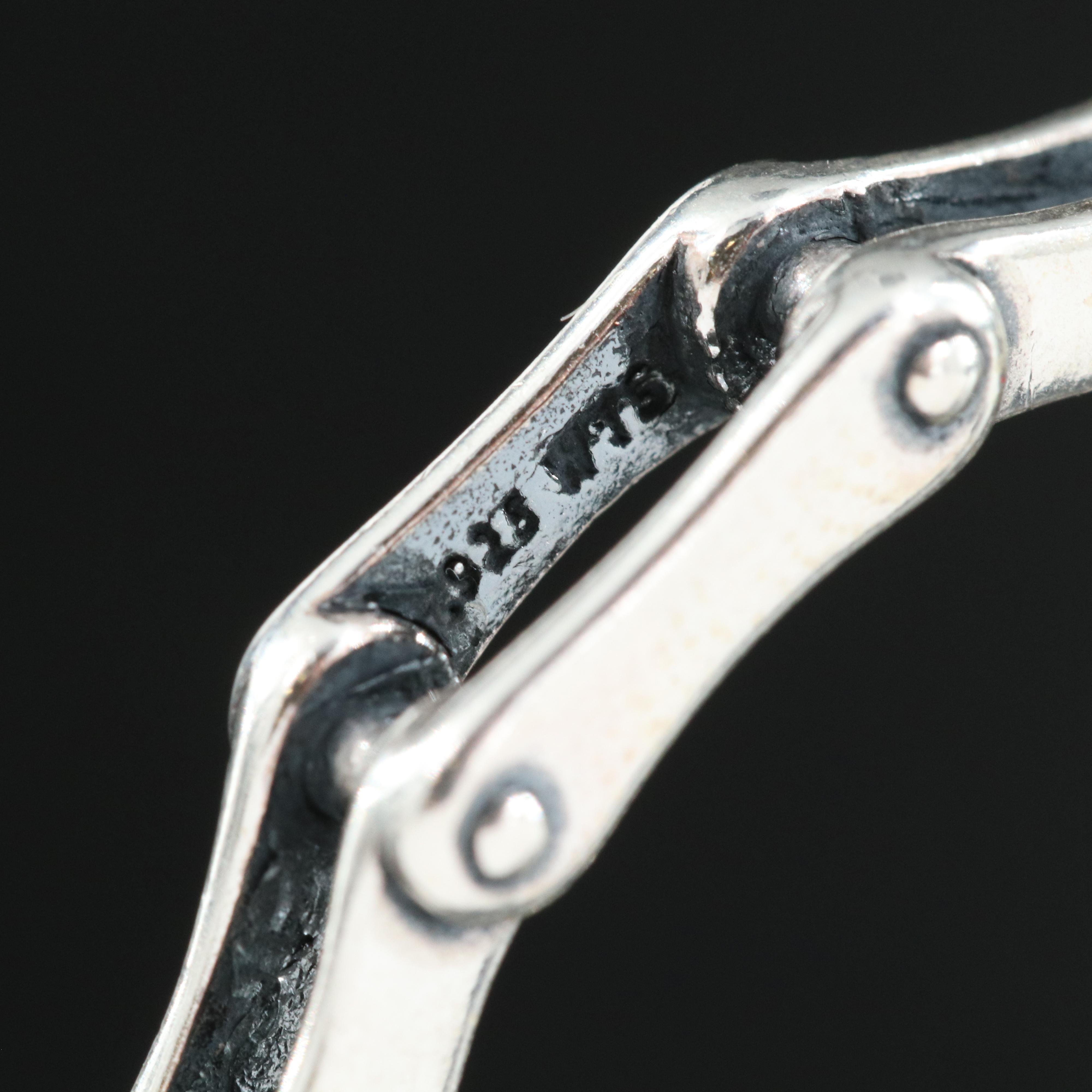 Sterling Bike Chain Ring