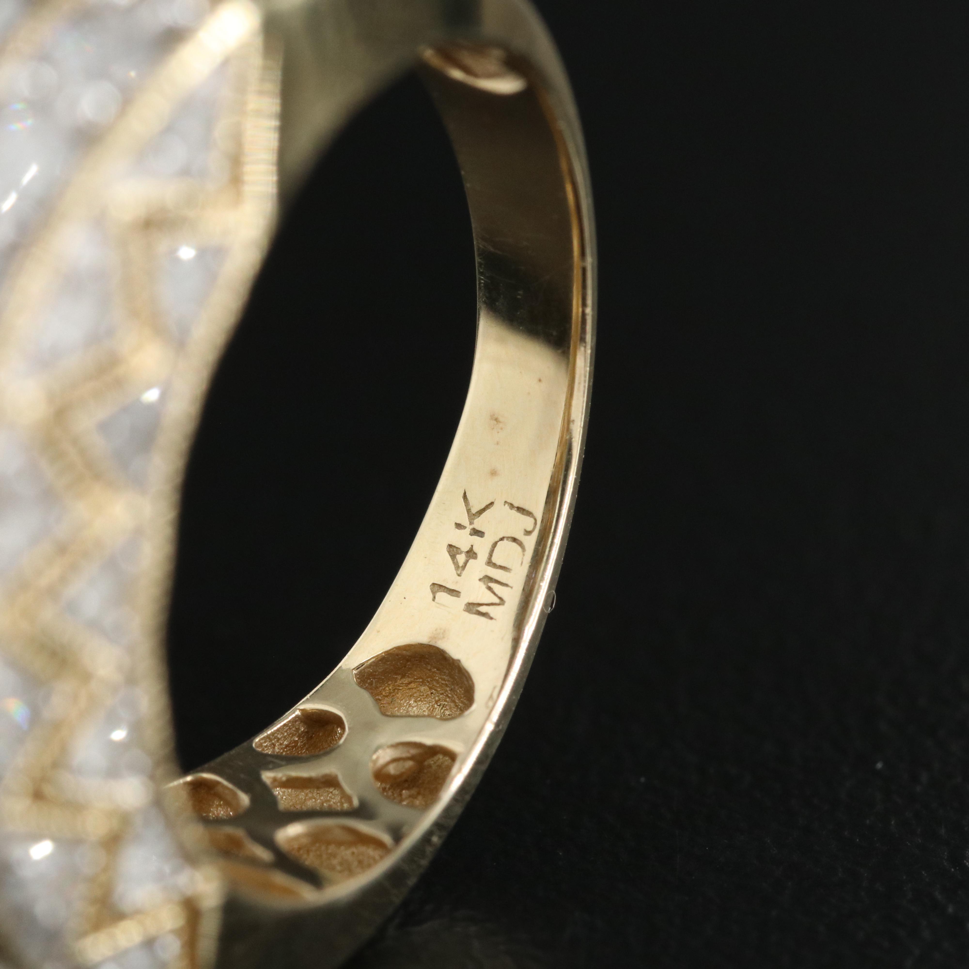 14K 1.90 CTW Diamond Ring