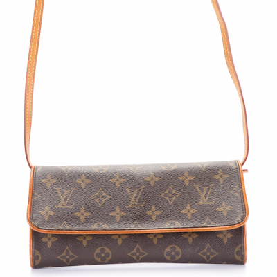 brown louis Vuitton crossbody handbag - clothing & accessories